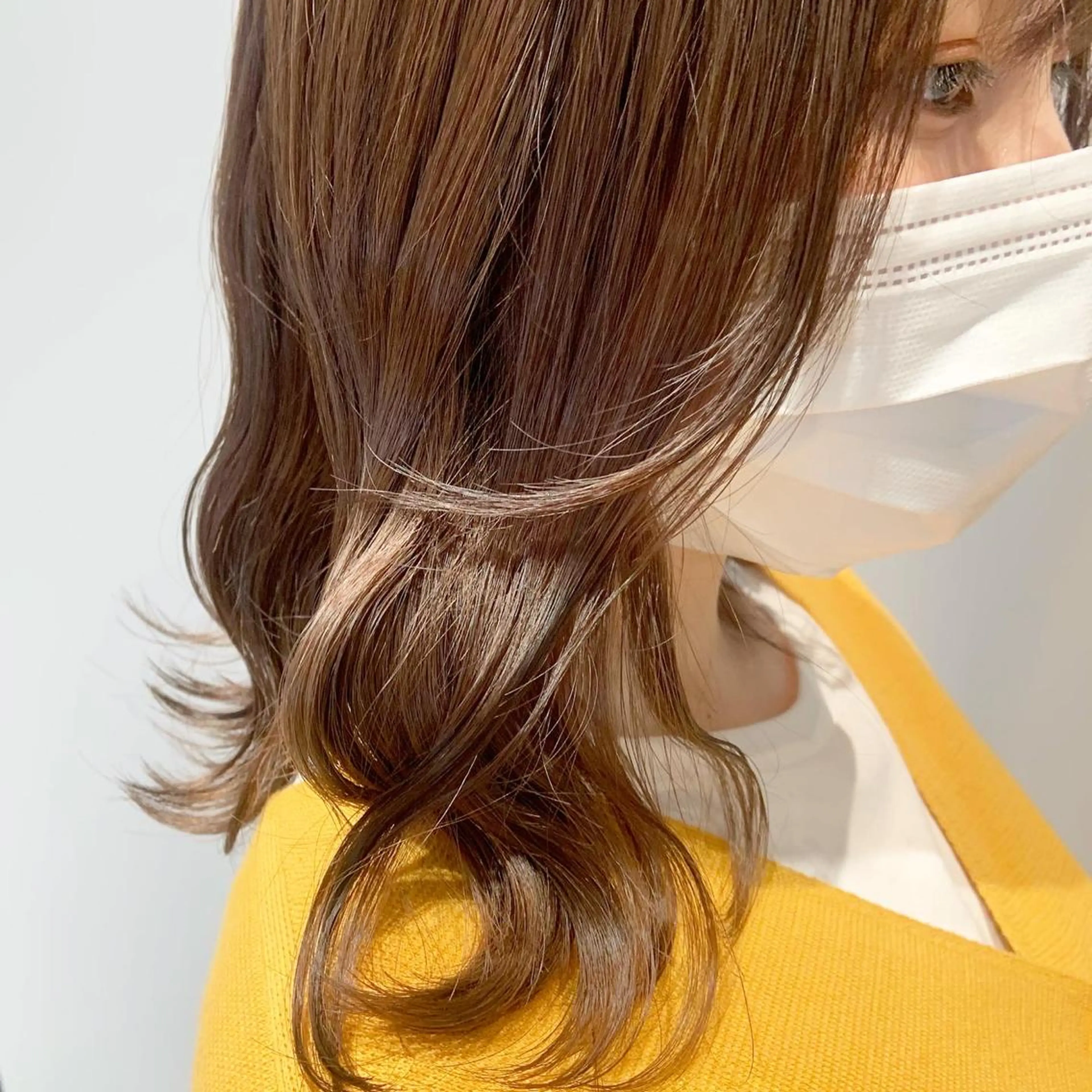 ミディアム カラー ヘアアレンジ hair  bh.maara所属・bh.maara デザイン／ハイトーンのヘアスタイル