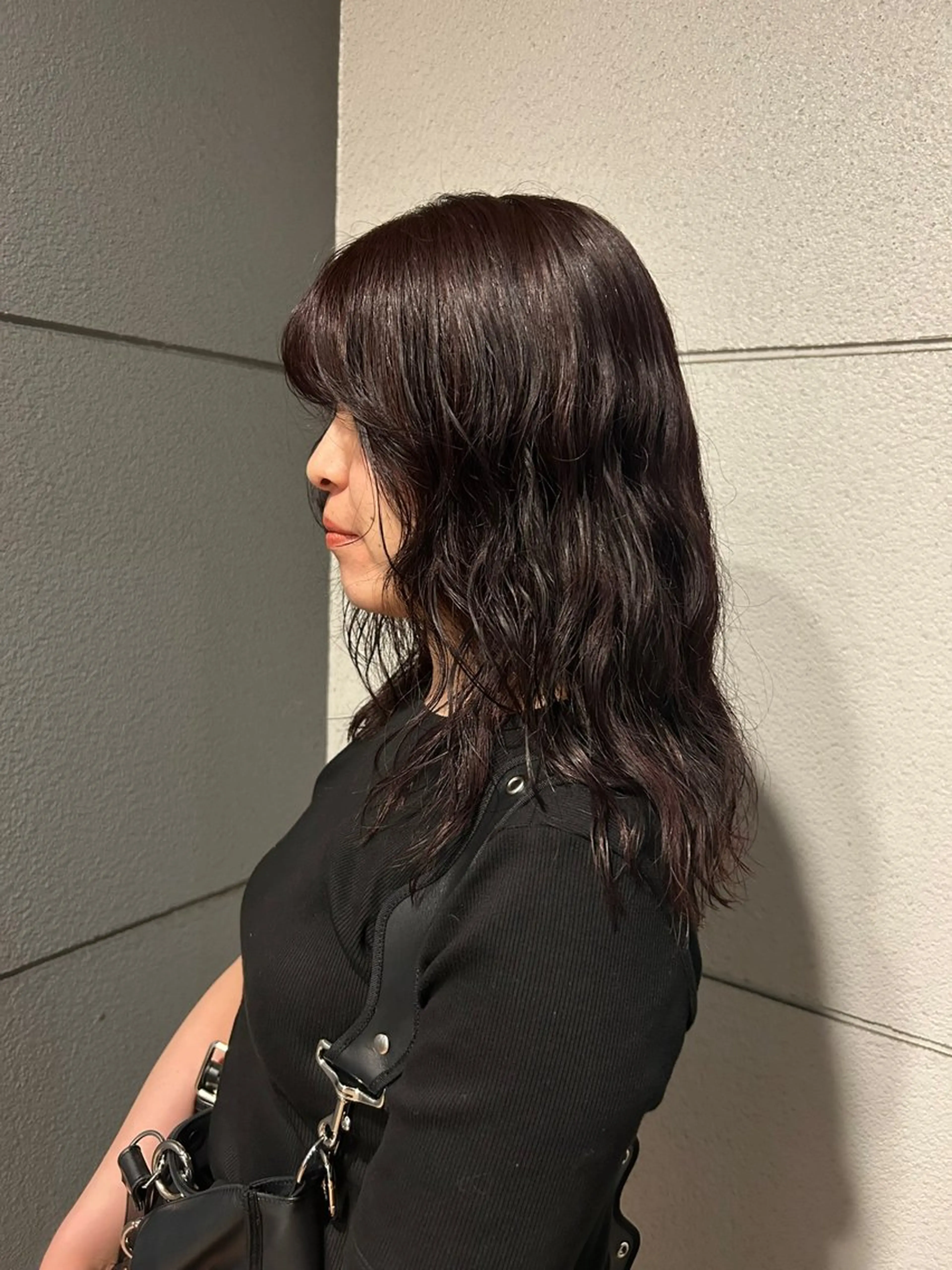 ロング カラー nishihama nanaのヘアスタイル