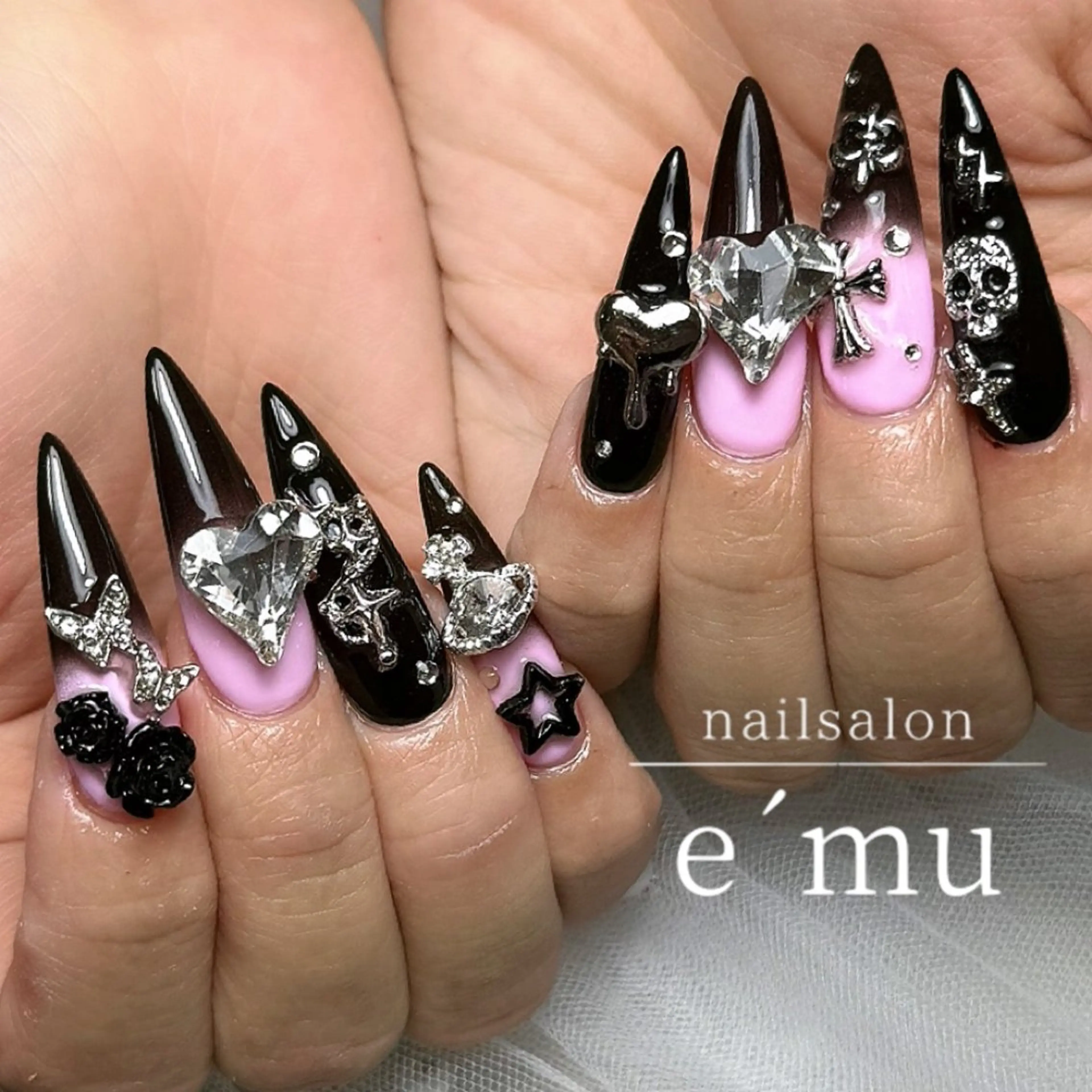 ネイル ネイルチップ ハンドネイル nailsalon e´muのネイルデザイン