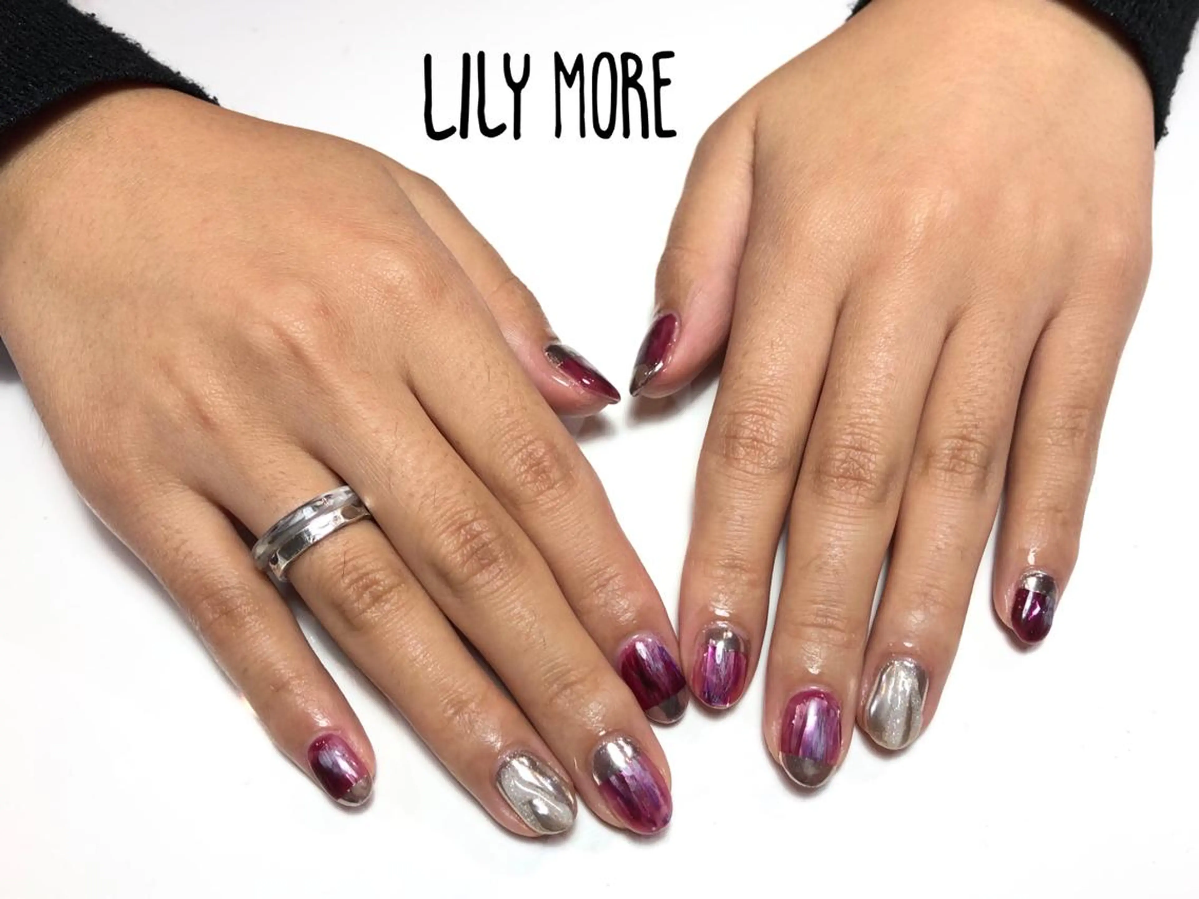 ネイル ニュアンスネイル Lily closetのネイルデザイン