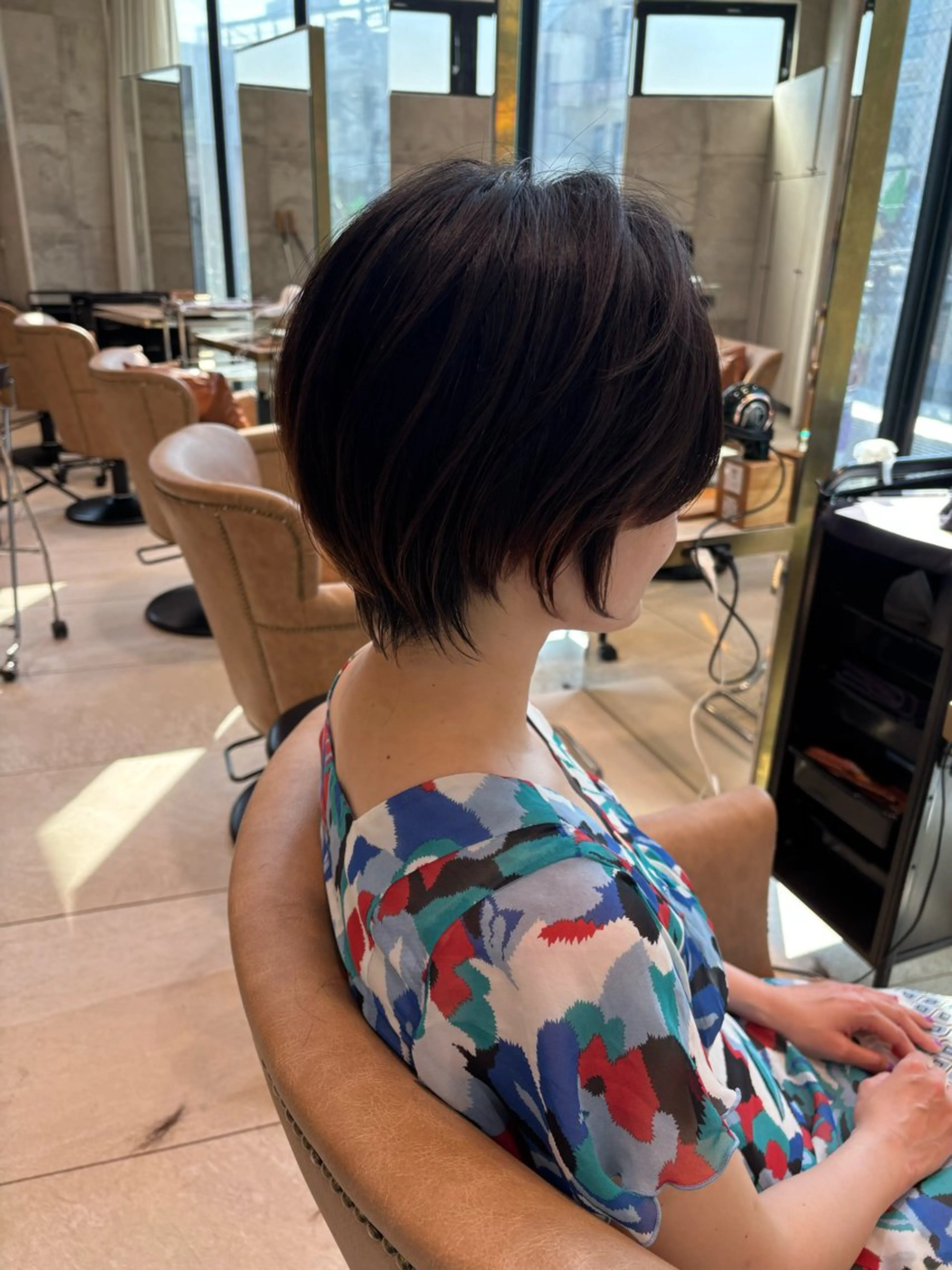 ショート 無料カットモデル /小顔ショート/荒砂のヘアスタイル