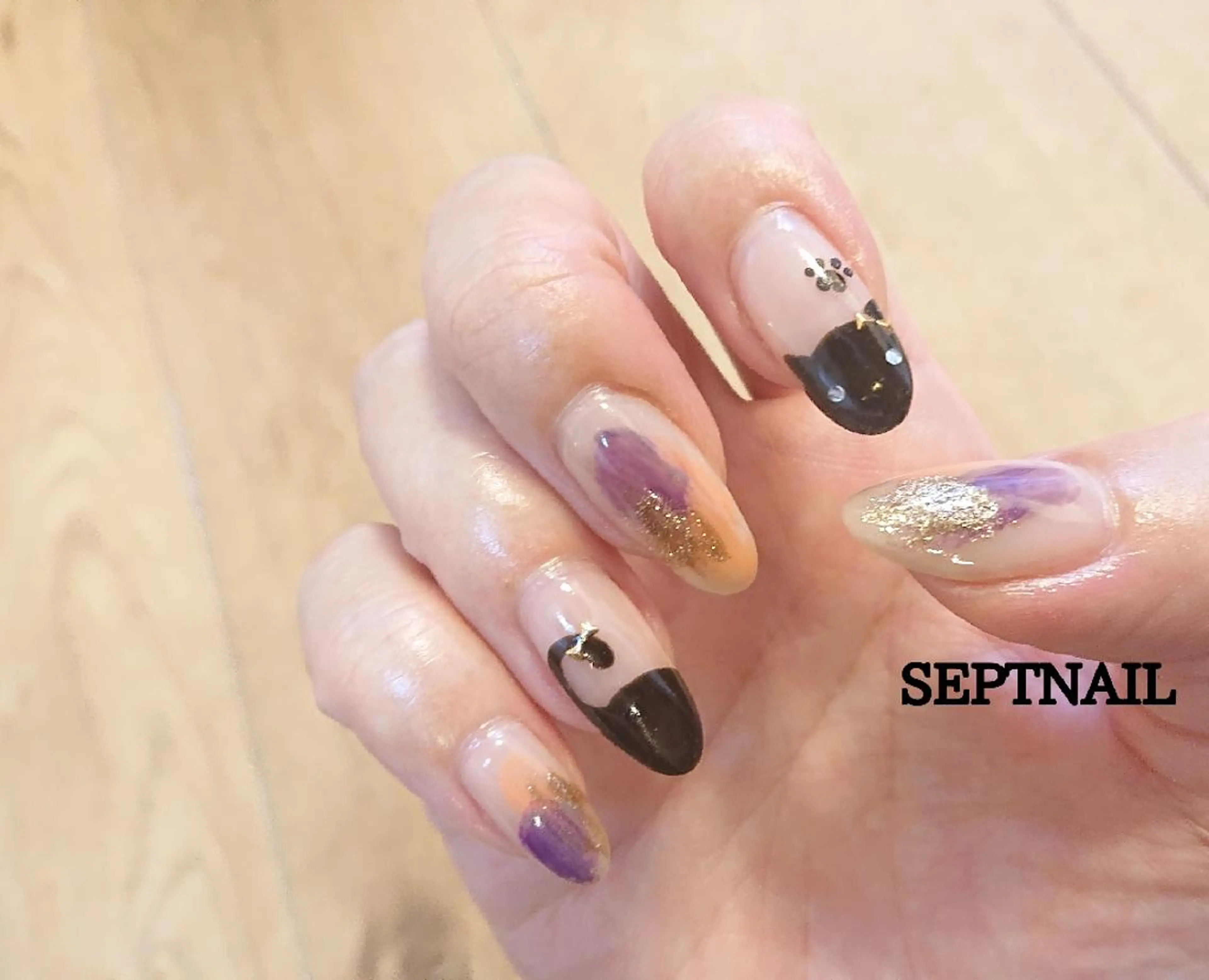 ネイル SEPTNAIL 中澤のネイルデザイン