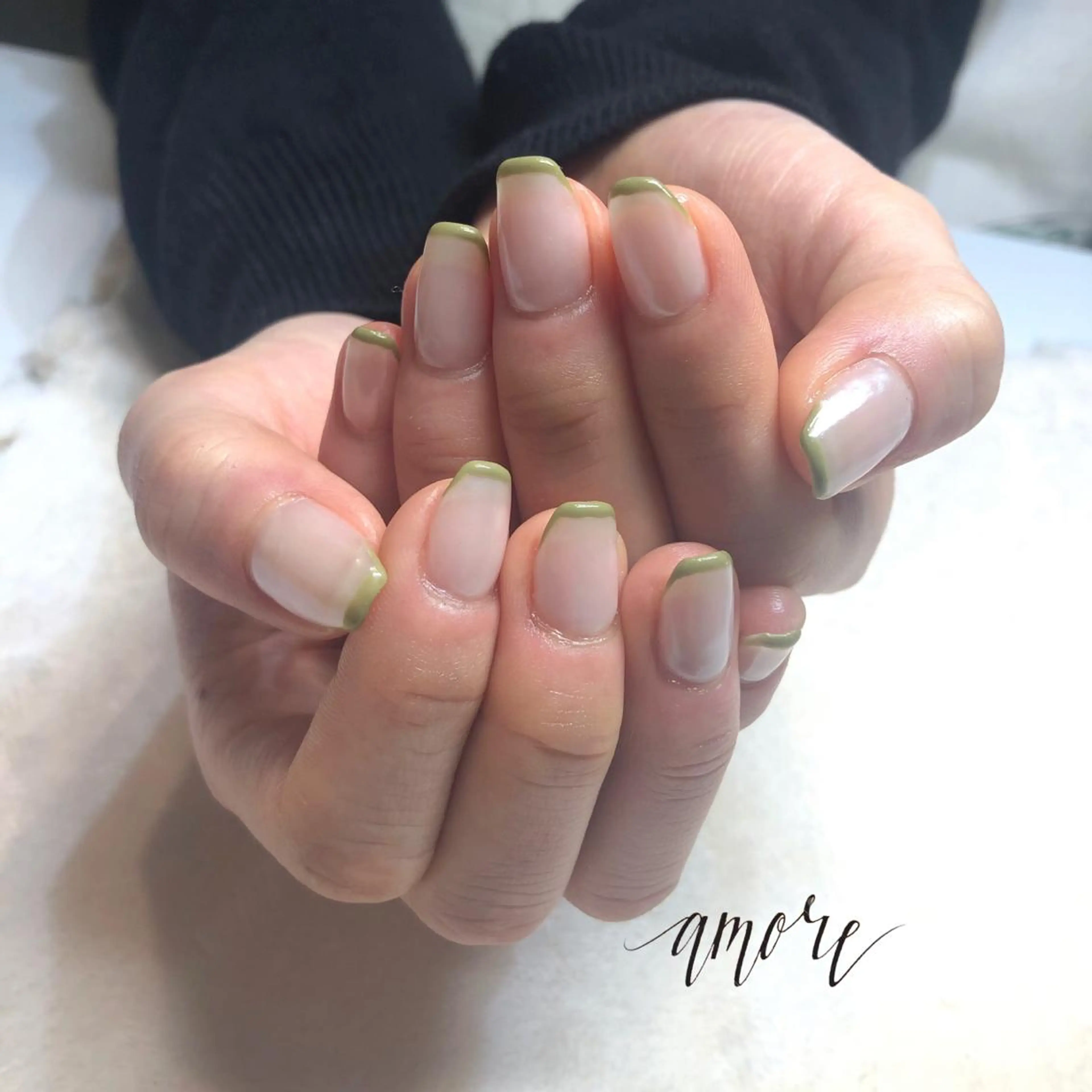 ネイル アートネイル フレンチネイル ジェルネイル ミラーネイル ニュアンスネイル You kyehwaのネイルデザイン