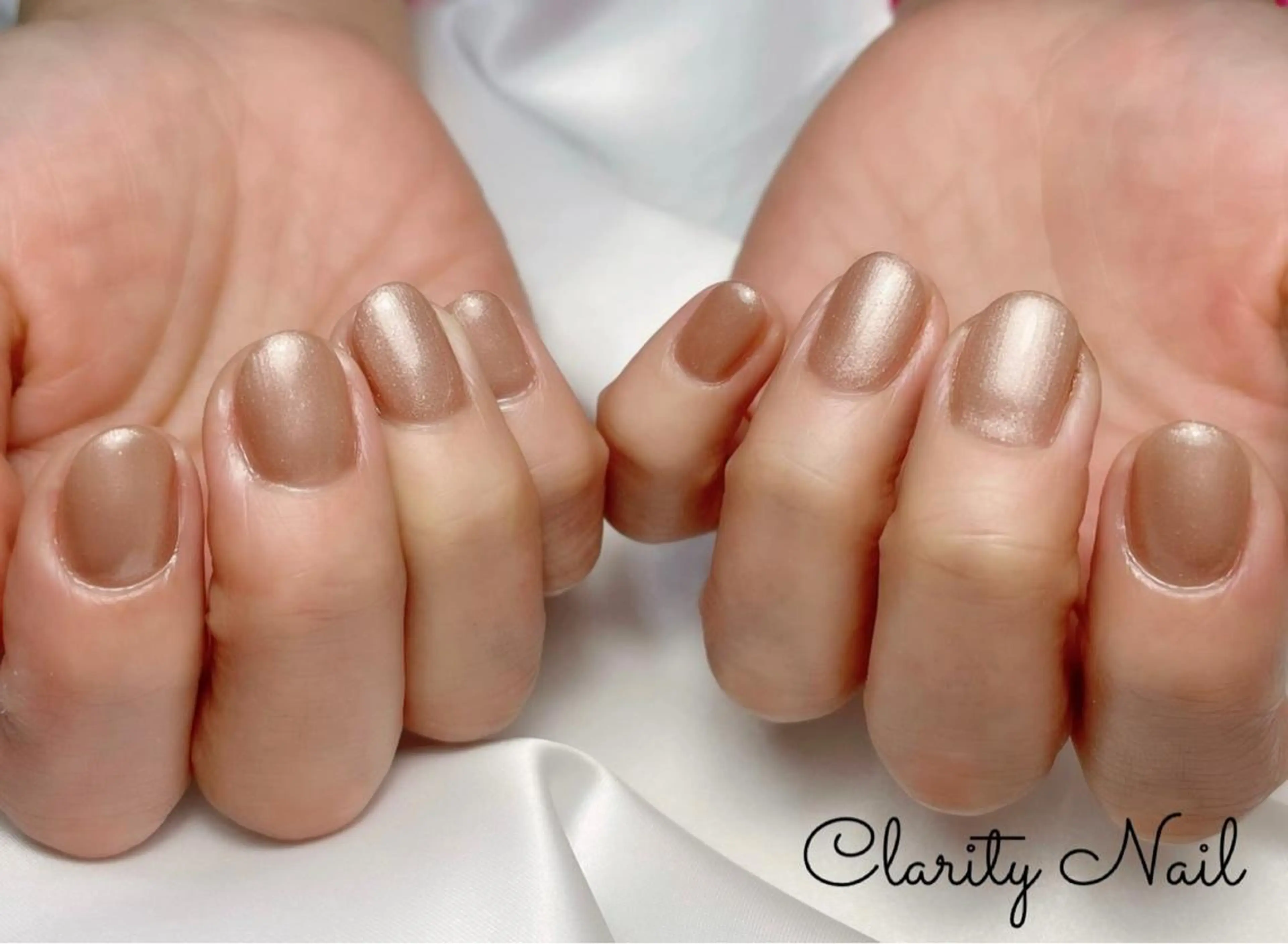 ネイル ワンカラーネイル ハンドネイル Clarity Nailのネイルデザイン