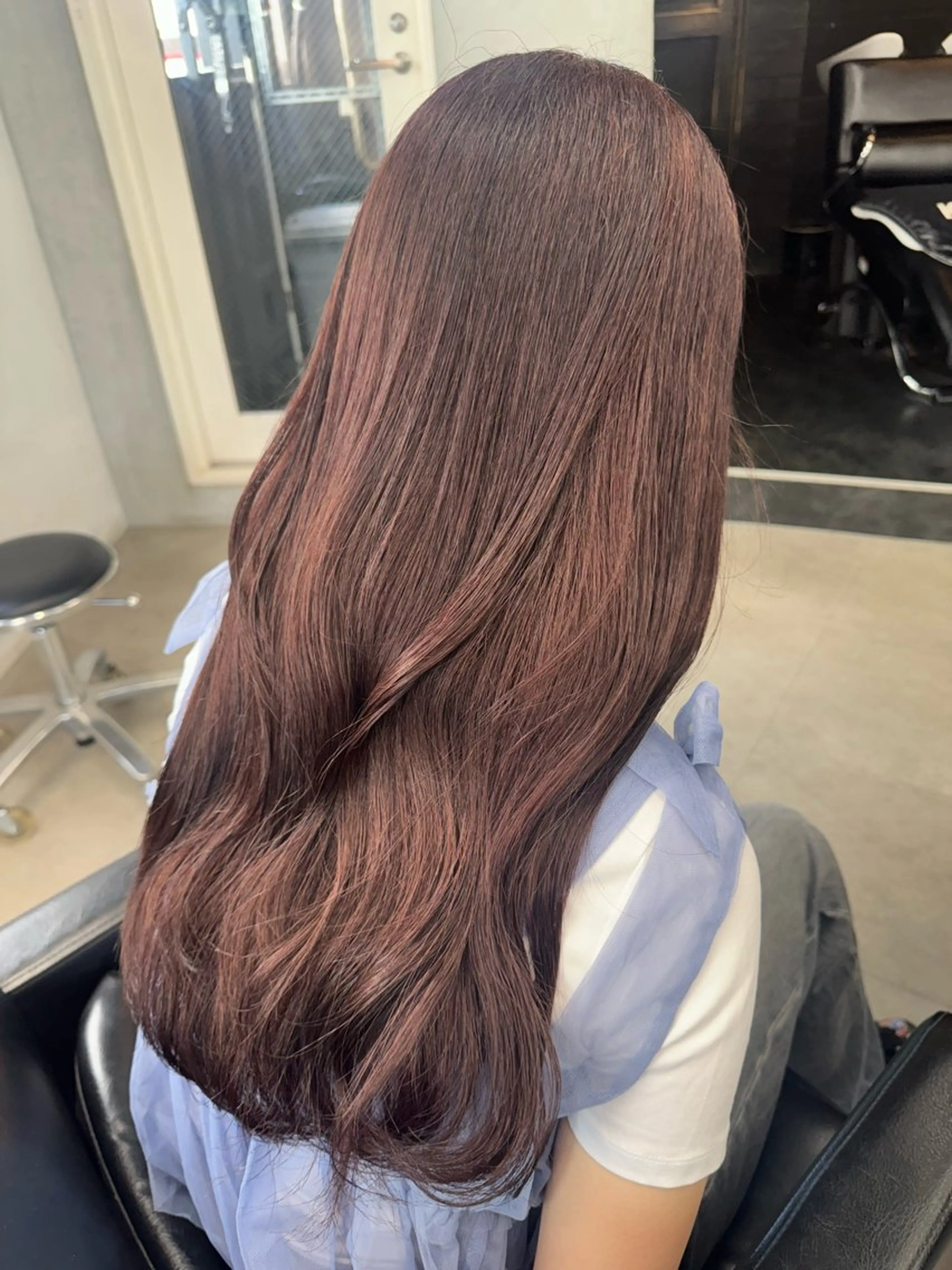 ミディアム カラー ヘアカラー トリートメント Rico / bob/グレージュのヘアスタイル