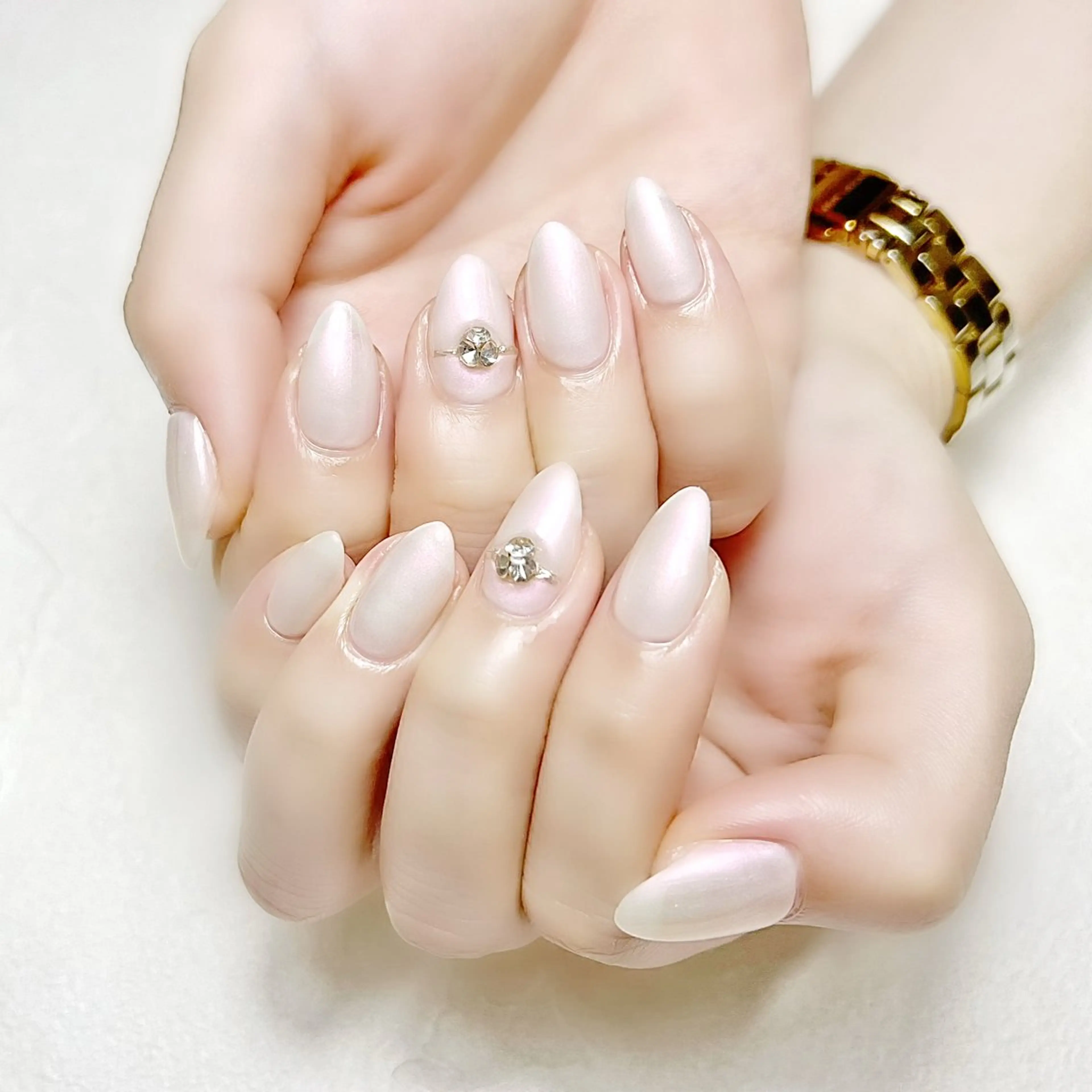 ネイル オフィスネイル ワンカラーネイル rouse nail RISATOのネイルデザイン