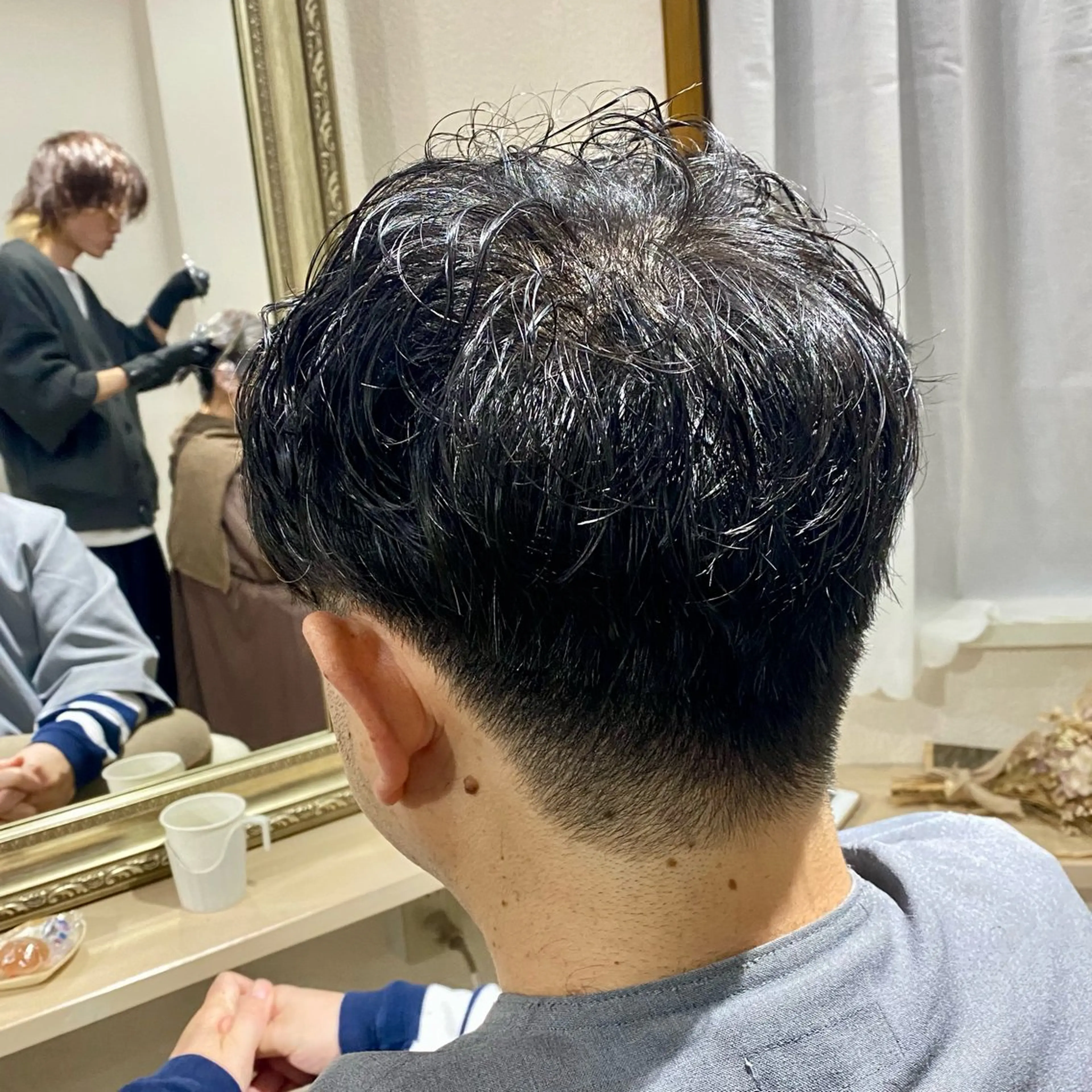 ショート カラー パーマ メンズ メンズパーマ 🌼アニヤ スズ🌼のヘアスタイル