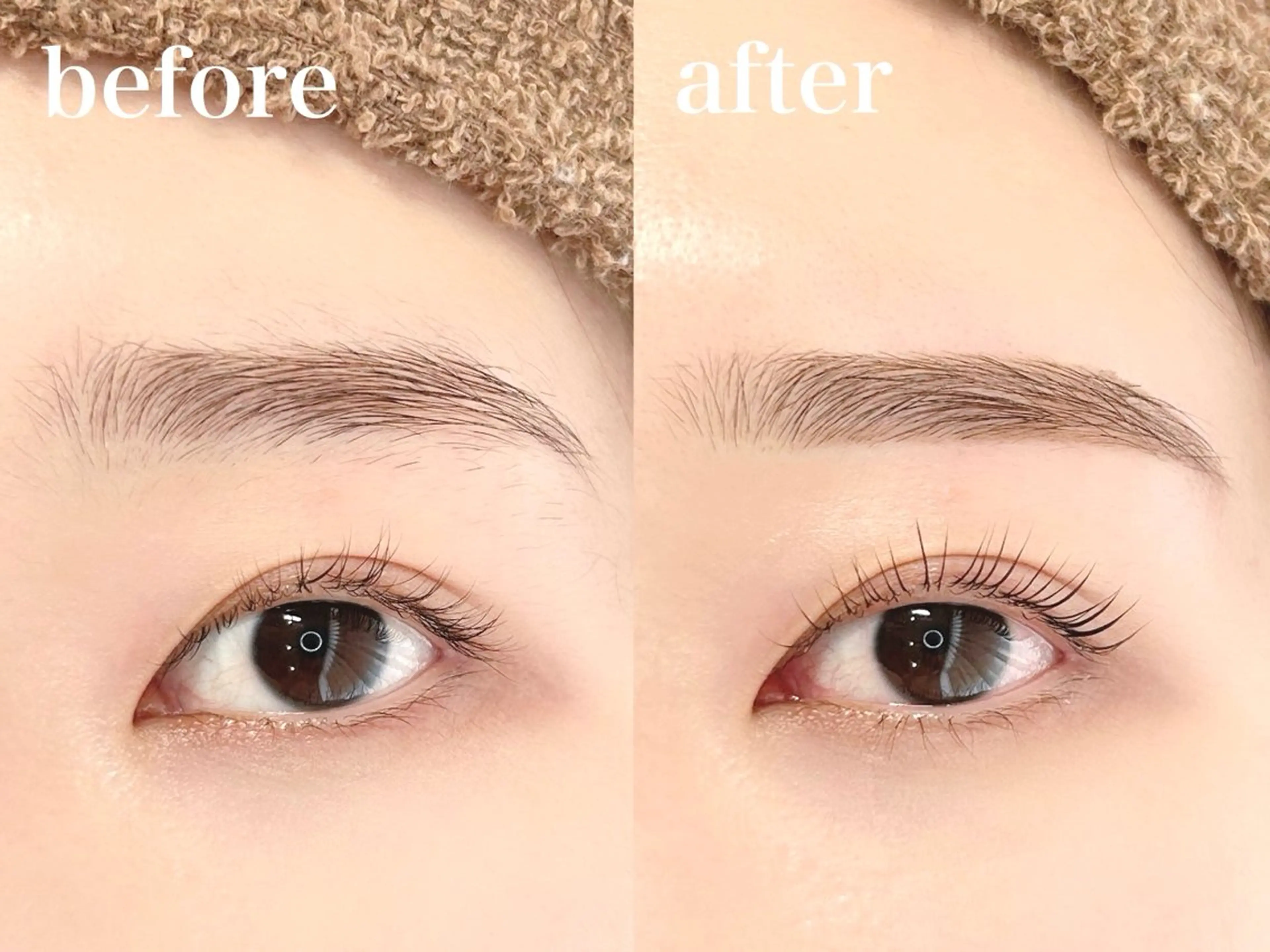 ❤︎【ご新規様限定】アイブロウwax＋まつ毛パーマセットの写真