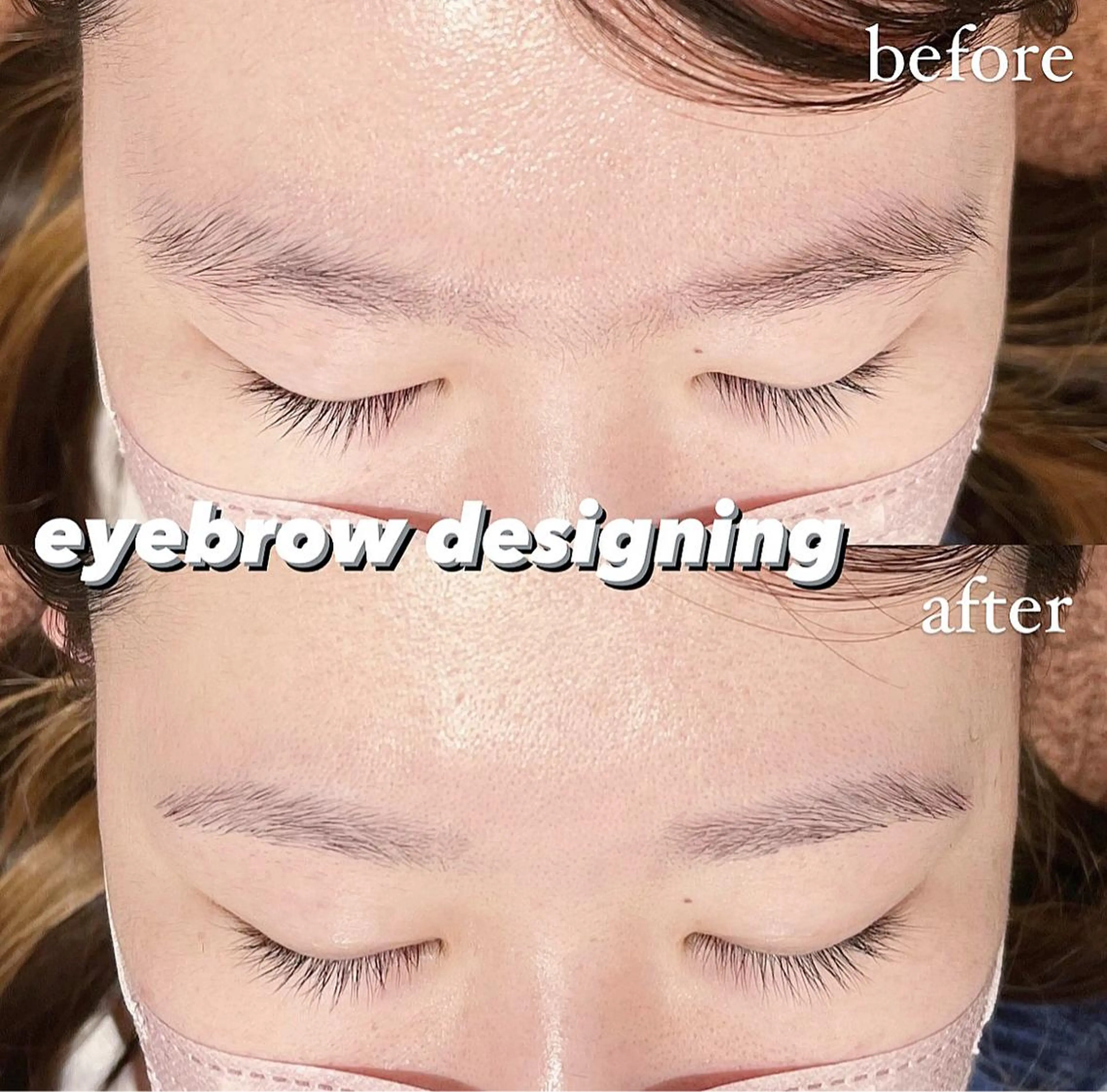 マツエク・マツパ アイブロウ ナチュラル 【EARTH鳥栖店】 中村咲姫のマツエク・マツパデザイン