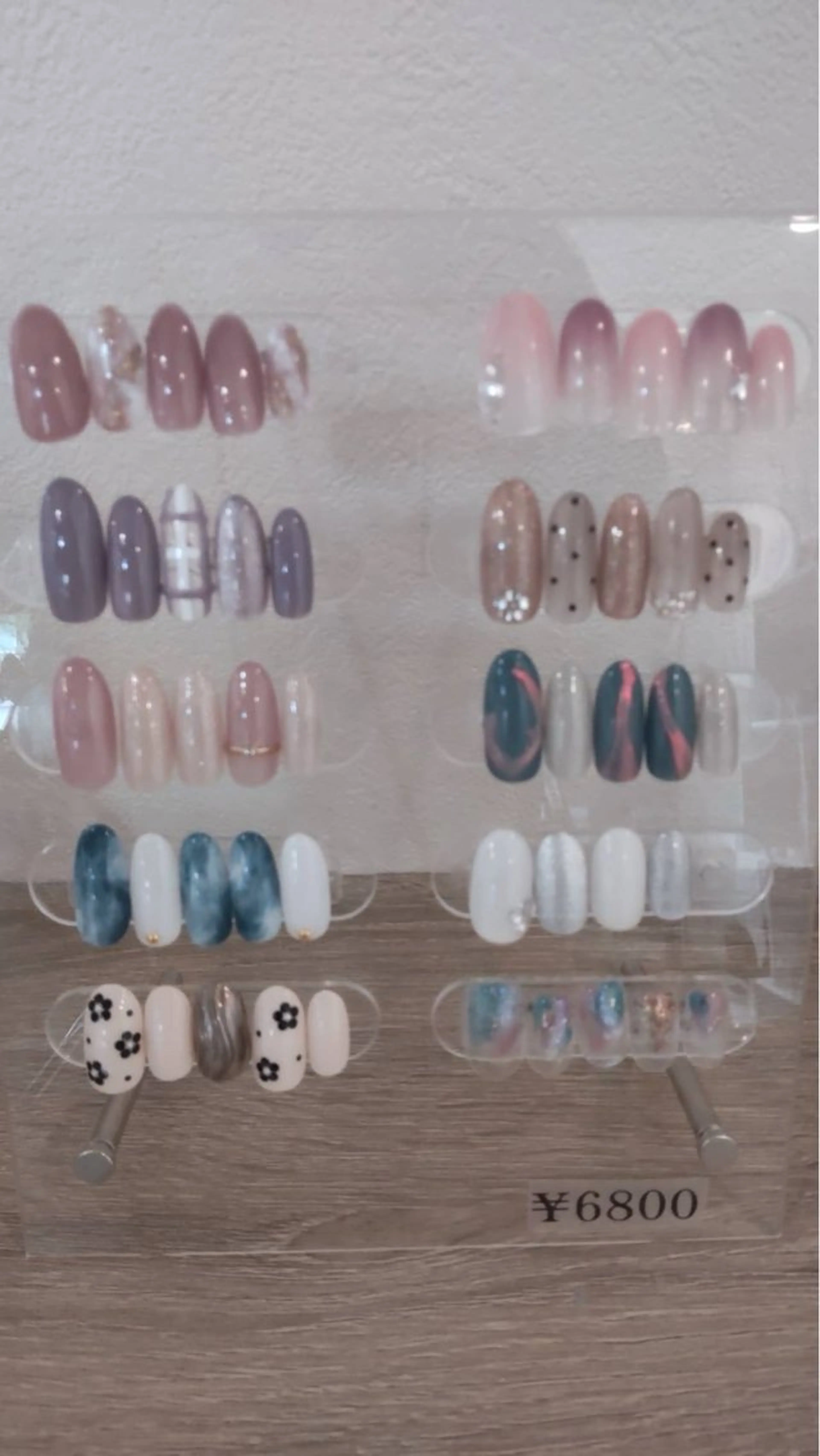 《オフなし》定額デザインネイル✨￥6800コースの写真