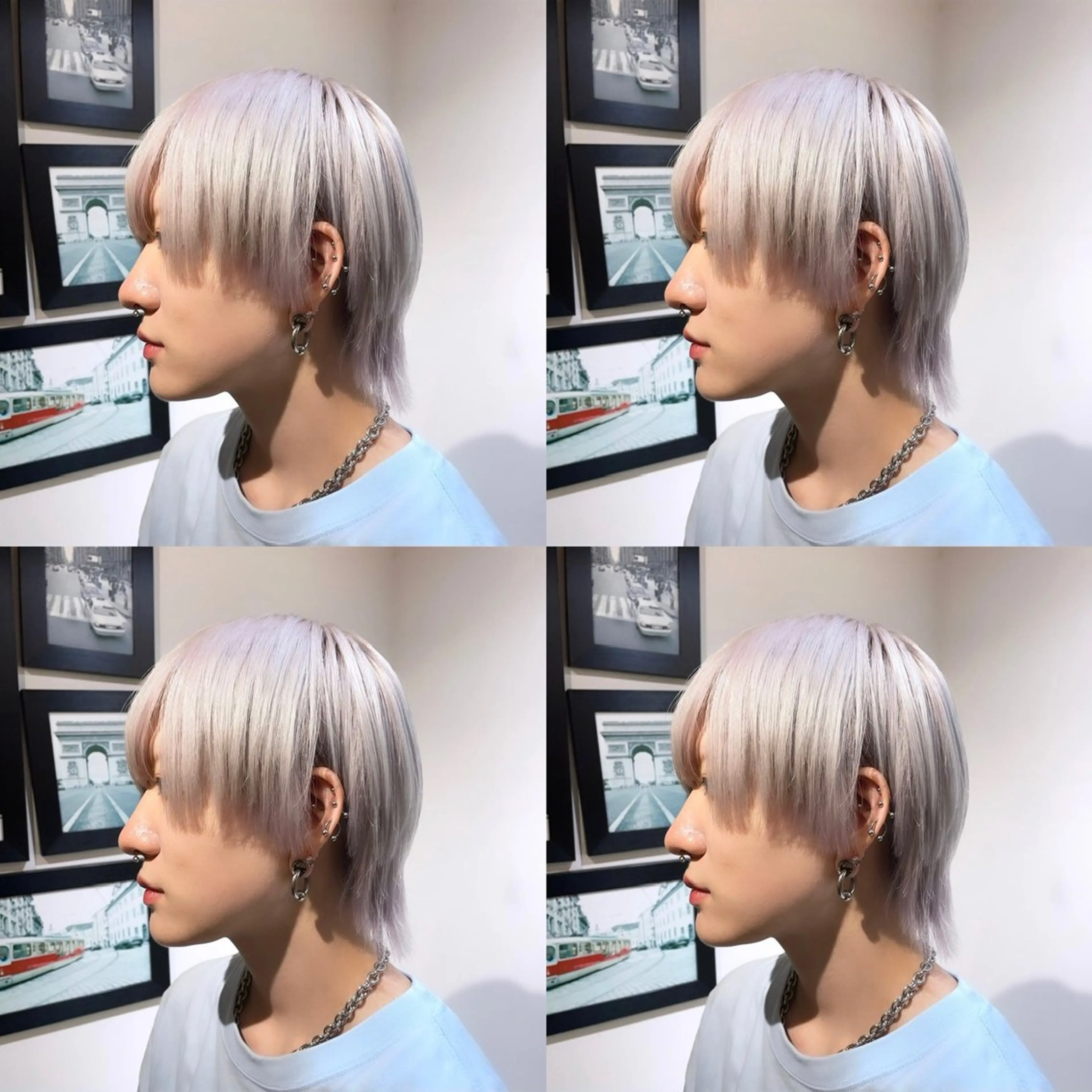 ショート カラー ベージュカラー ホワイトベージュ 🌟トップデザイナー 高橋🌟のヘアスタイル