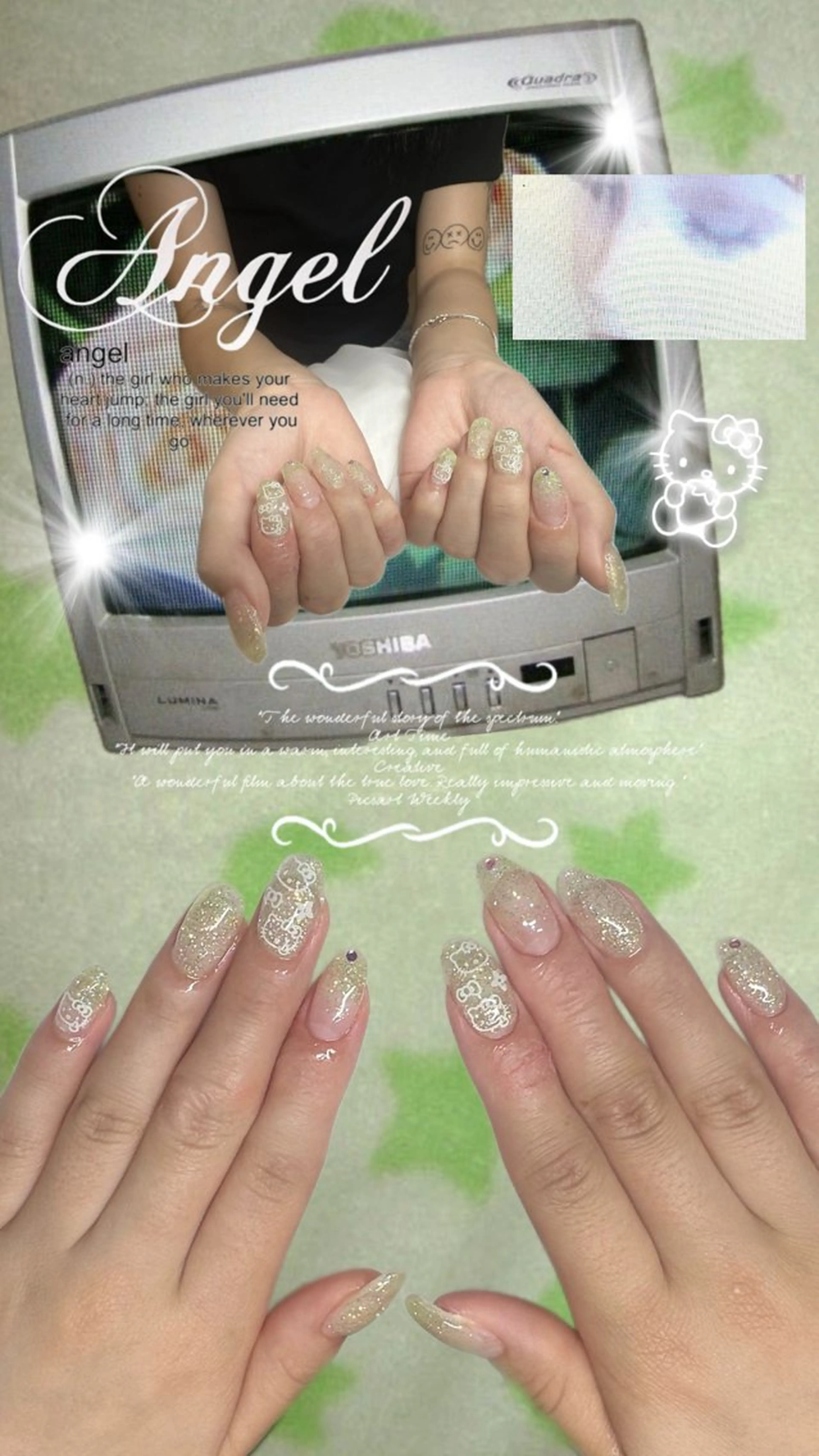 ネイル ラメ(グリッター) otto所属・otto☁️ Ricoのネイルデザイン