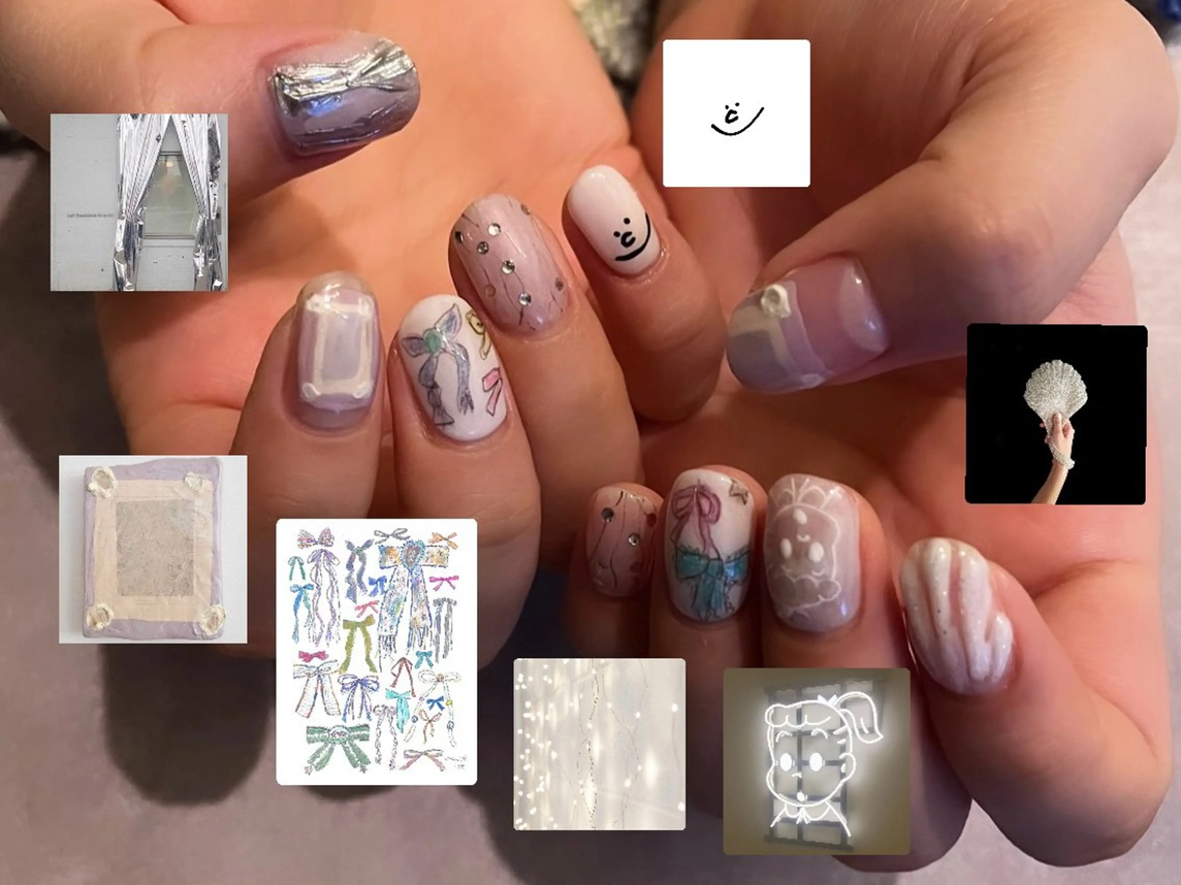 ネイル ハンドネイル アトリエ ○△□のネイルデザイン