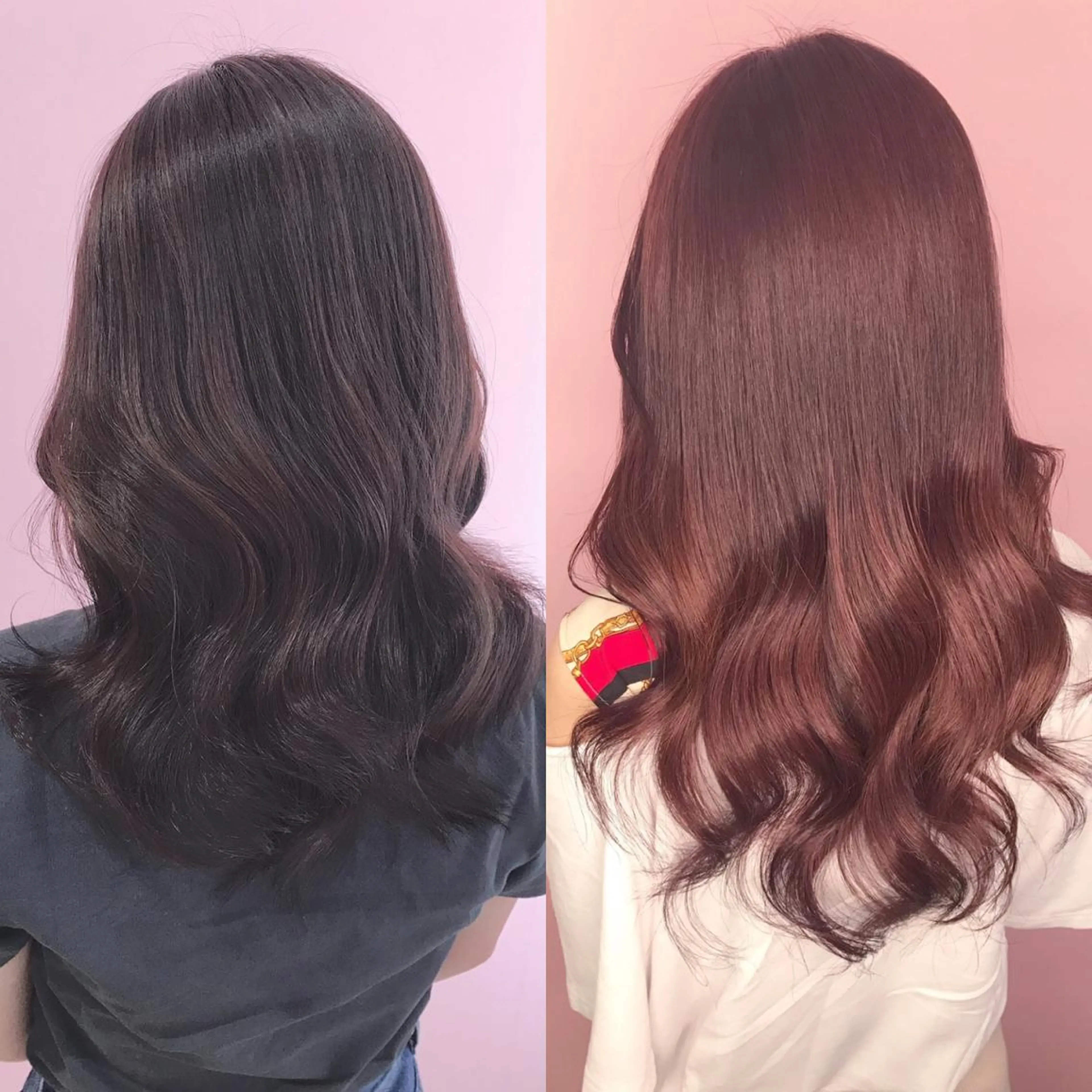 ミディアム 💎馴染むエクステ ×カラーTOMO💎のヘアスタイル