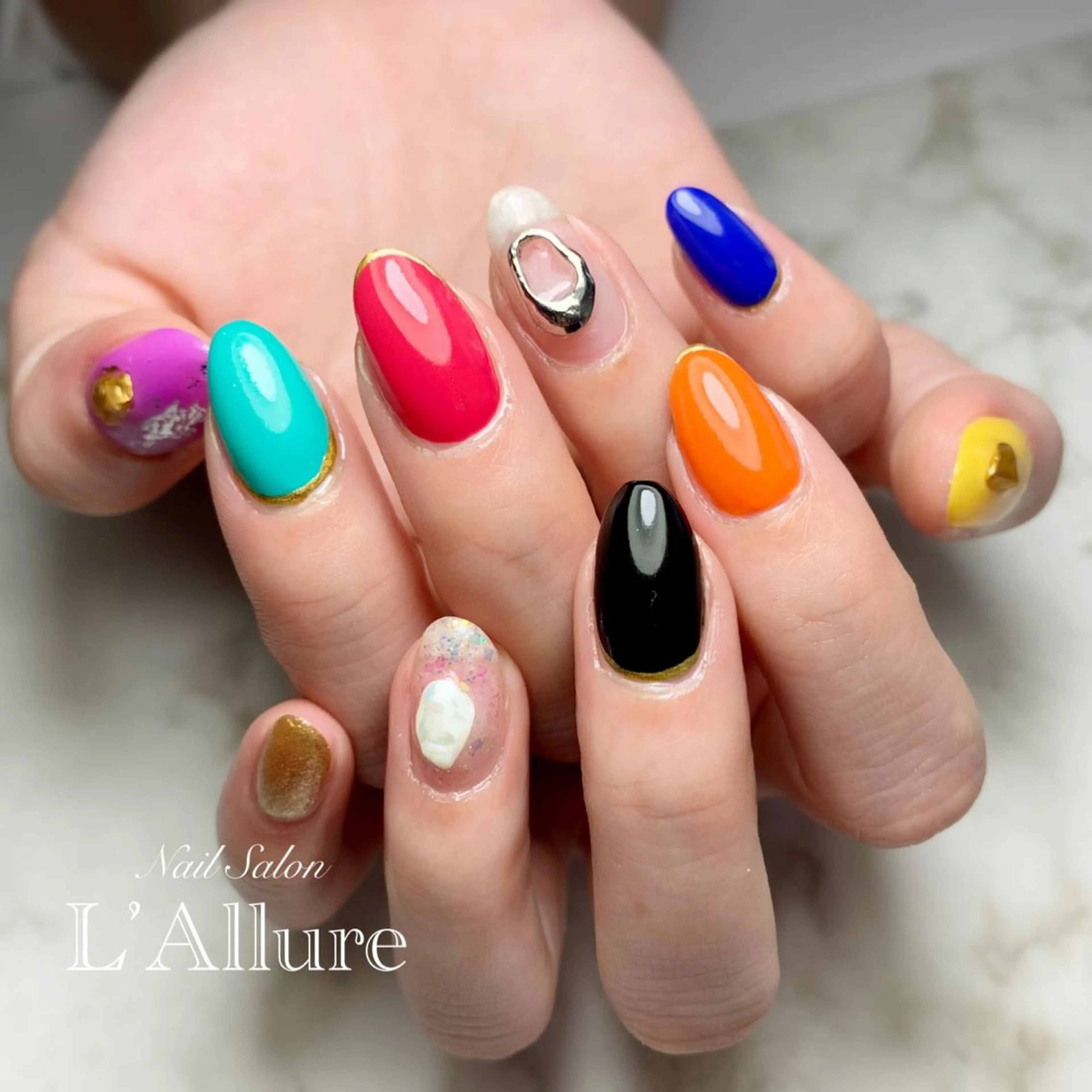 ネイル ハンドネイル Nail Salon L’Allureのネイルデザイン