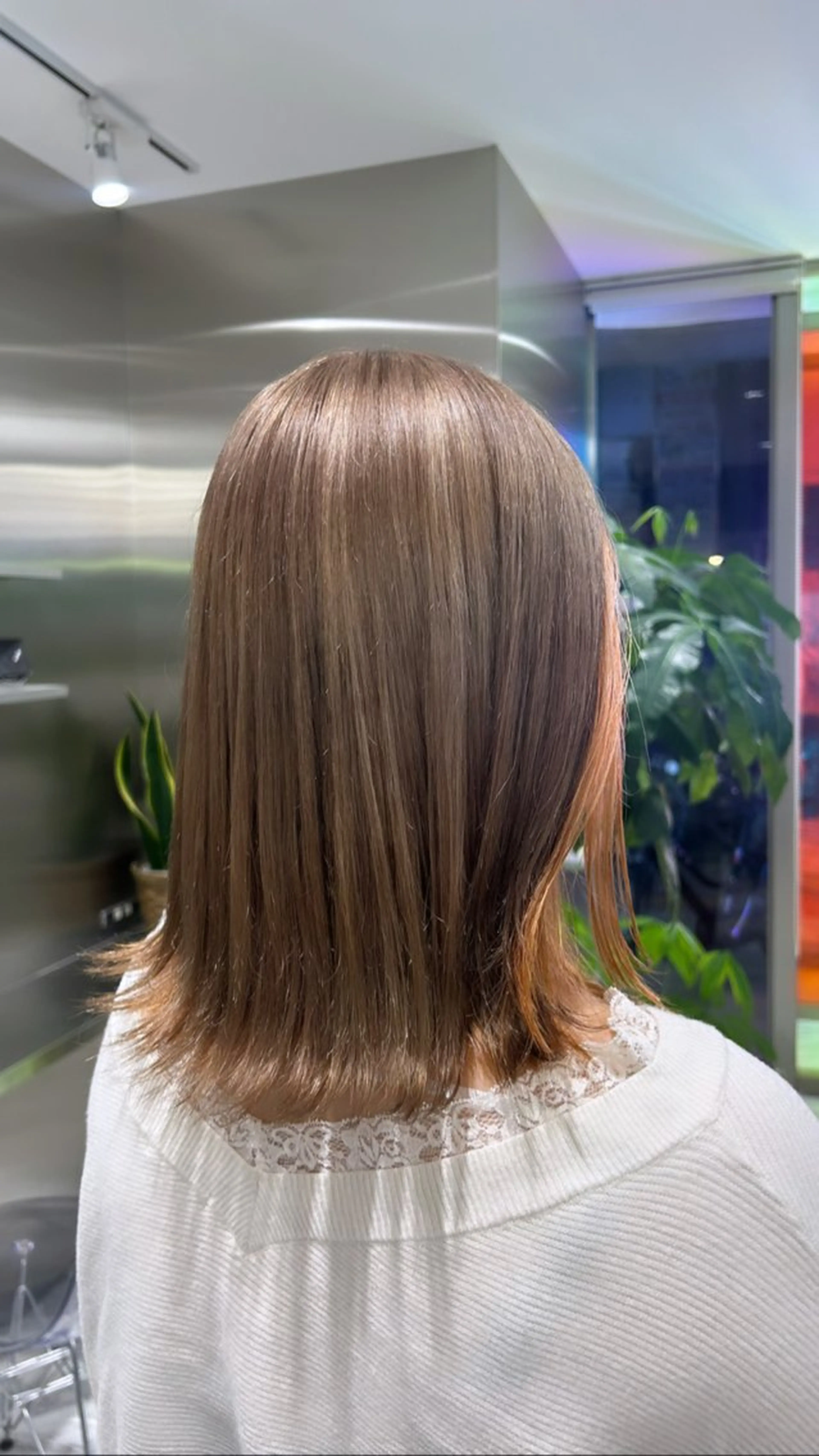 ミディアム カラー ヘアカラー メンズ/ボブ/パーマ /くるみのマツエク・マツパデザイン