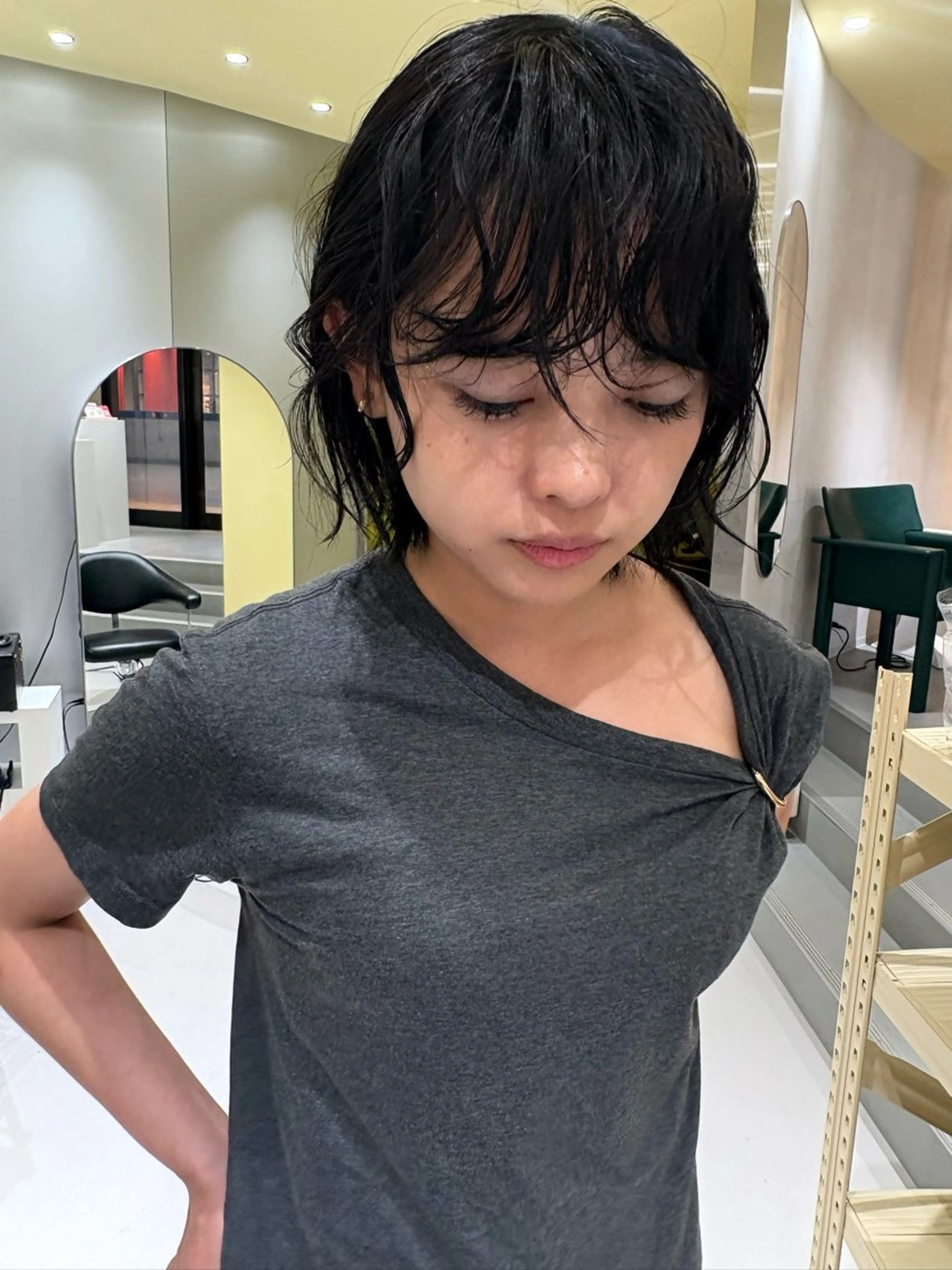 （2回目以降）カット＋パーマの写真