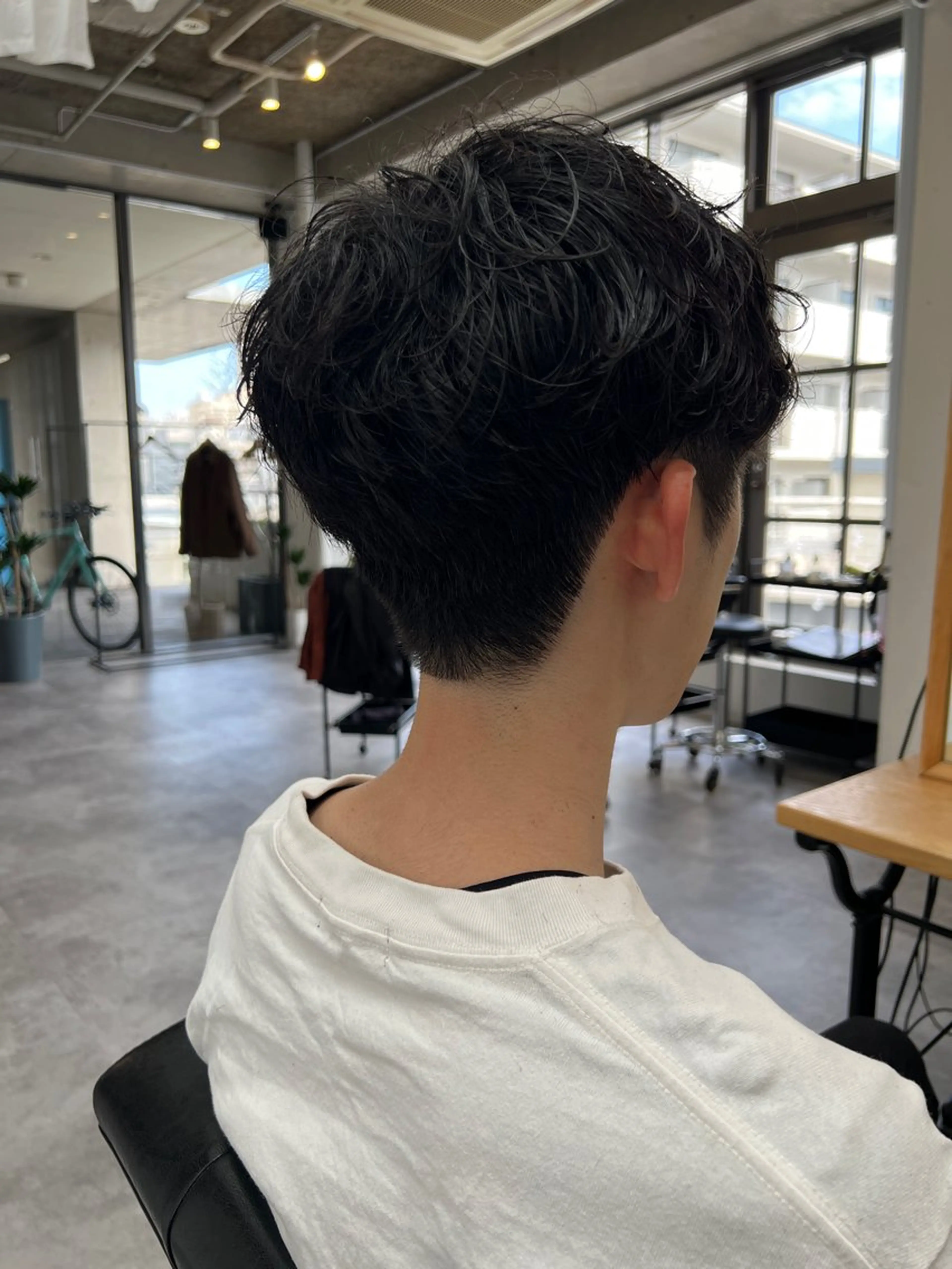 パーマ カット パーマ ショートカット/ 岡山駅前/KAZUのヘアスタイル