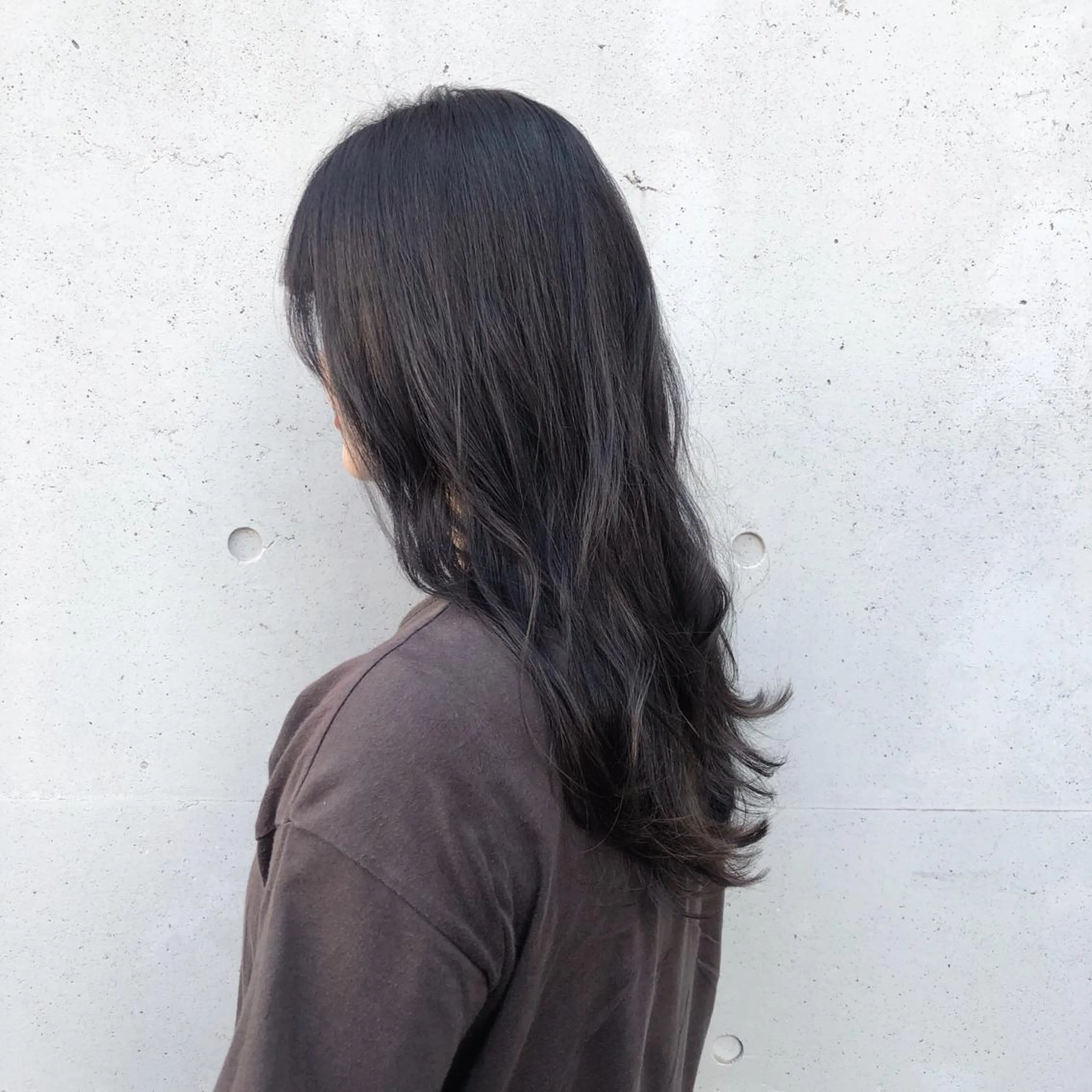 ロング カラー ヘアアレンジ グレージュ 韓国風ヘア カット ヘアカラー トリートメント 酸性縮毛矯正🧴韓国 レイヤー/髪質改善のヘアスタイル