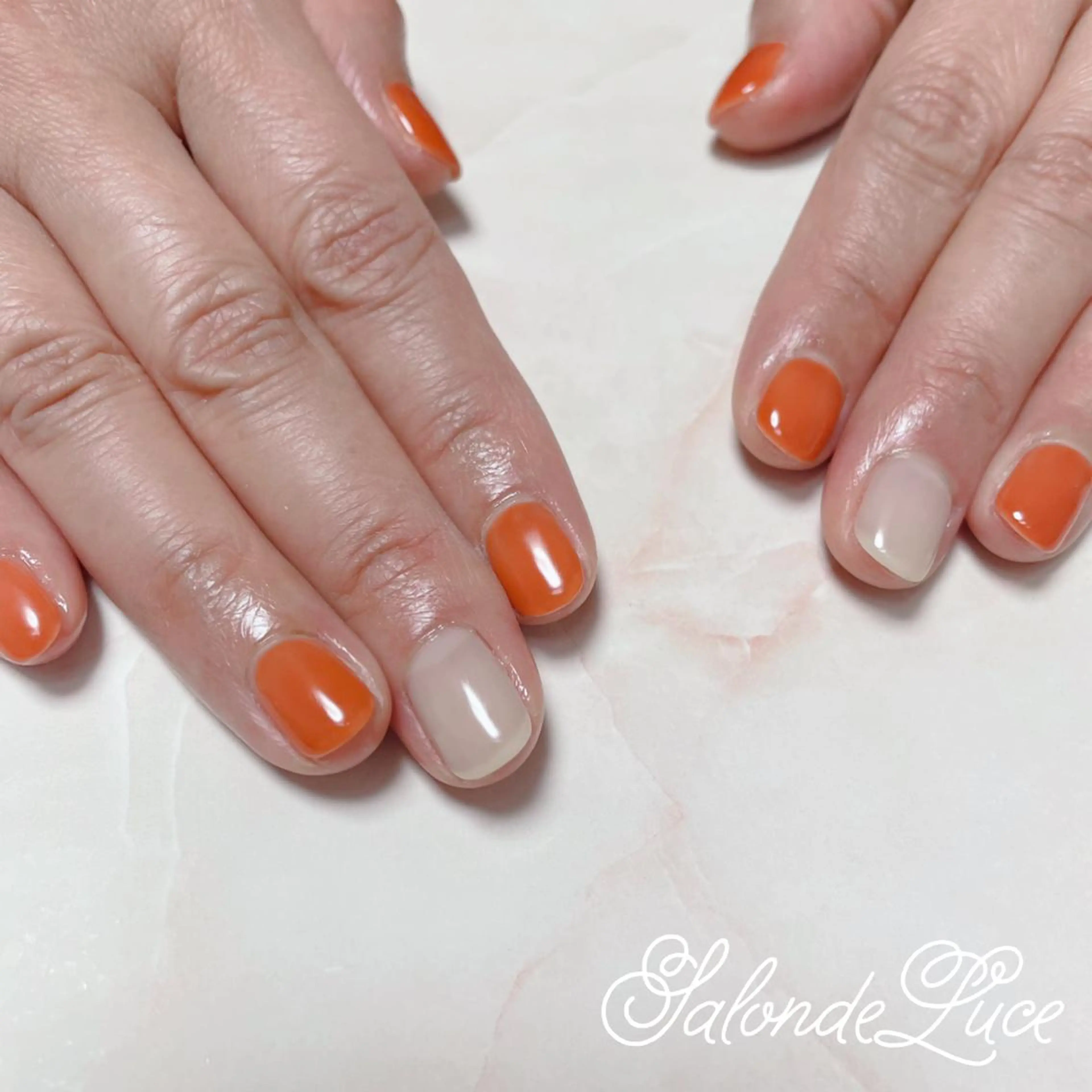 ネイル ワンカラーネイル Salon de Luceのネイルデザイン