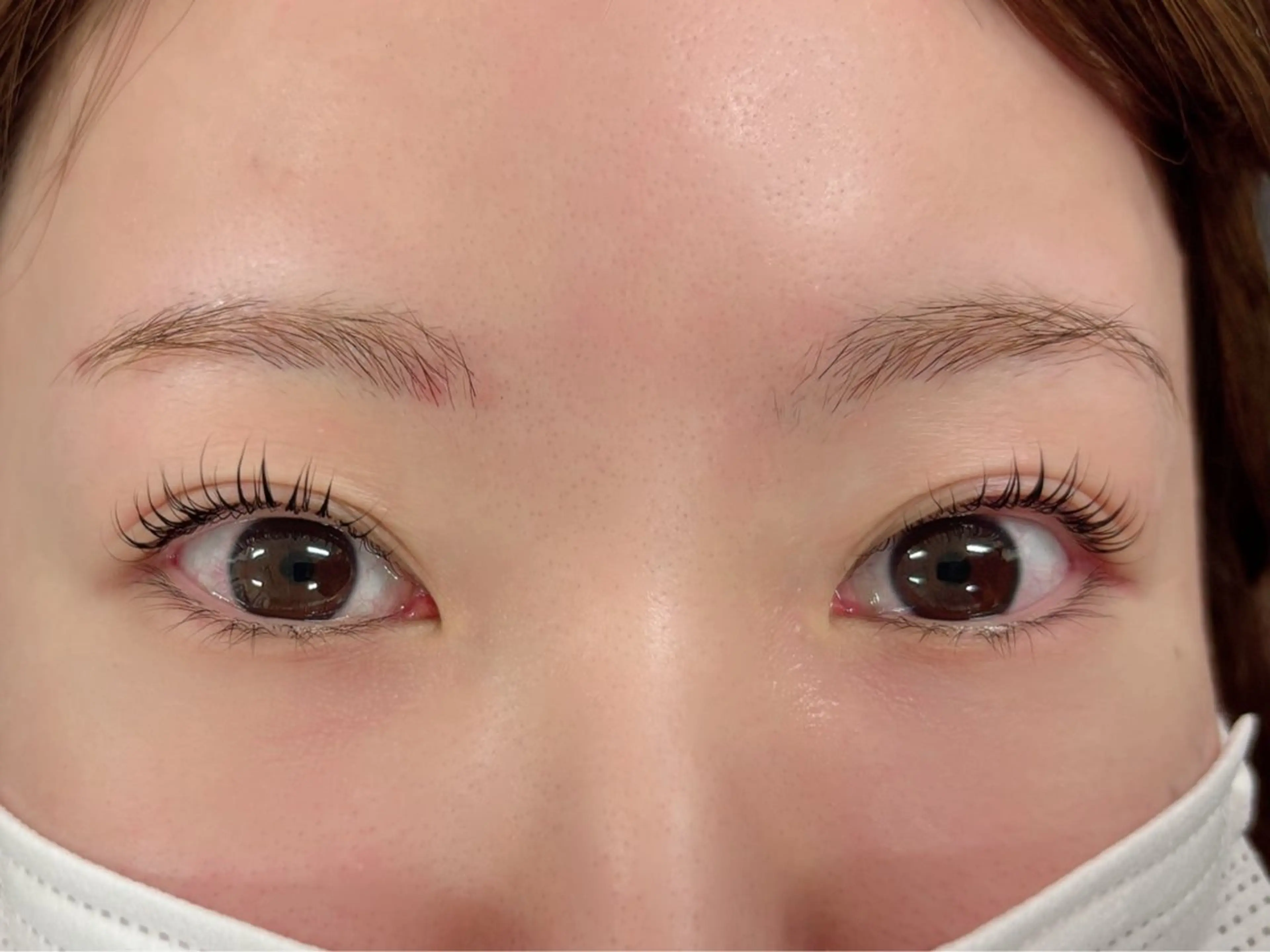 マツエク・マツパ 一重×まつ毛パーマ サクラブロウ天王寺 玉井のマツエク・マツパデザイン