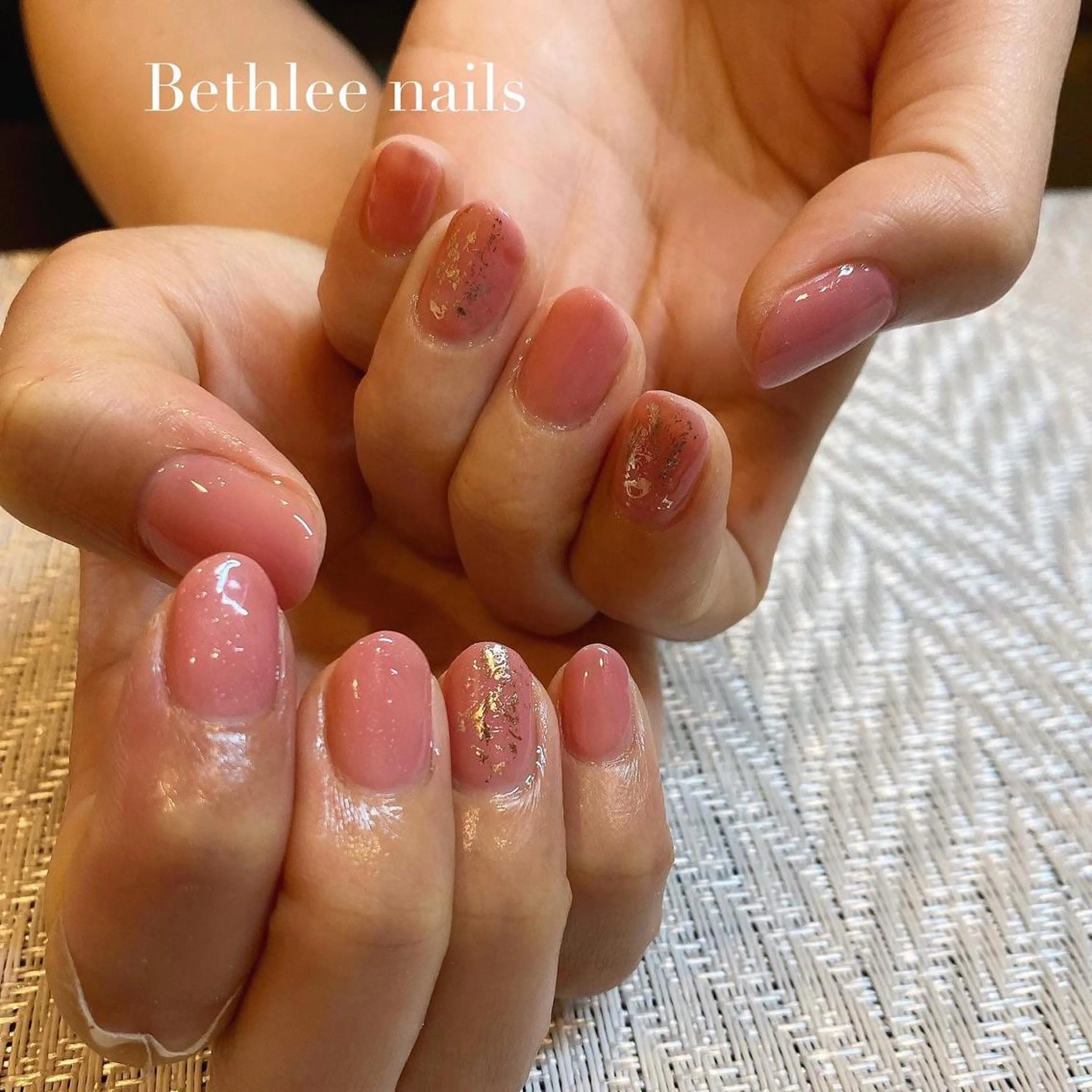 ネイル ワンカラーネイル シンプルネイル Bethlee nailsのネイルデザイン