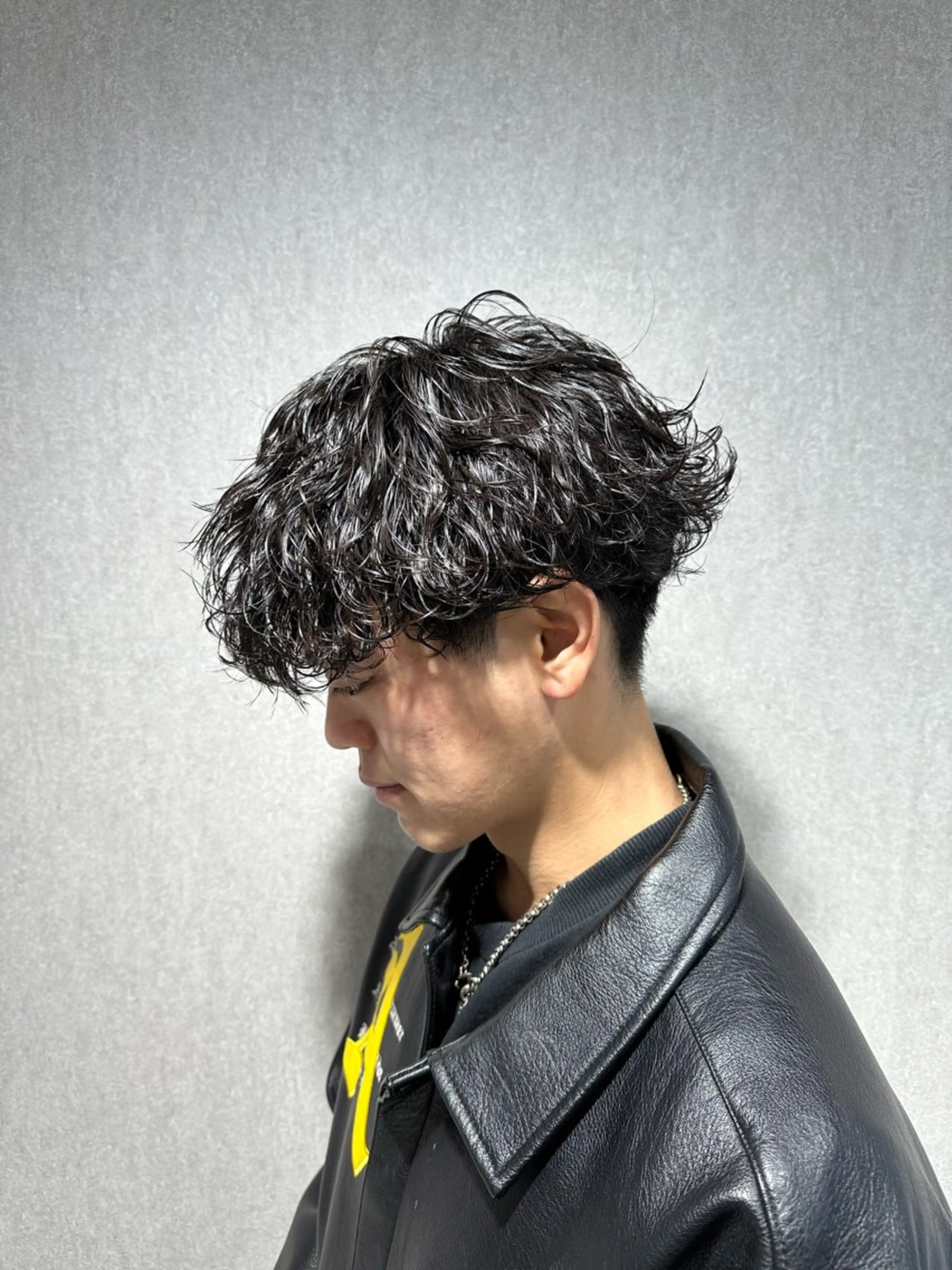 メンズカット＋波巻きスパイラル✨  🌊波のような躍動感あるスタイル🌊 土日祝＋1000円の写真