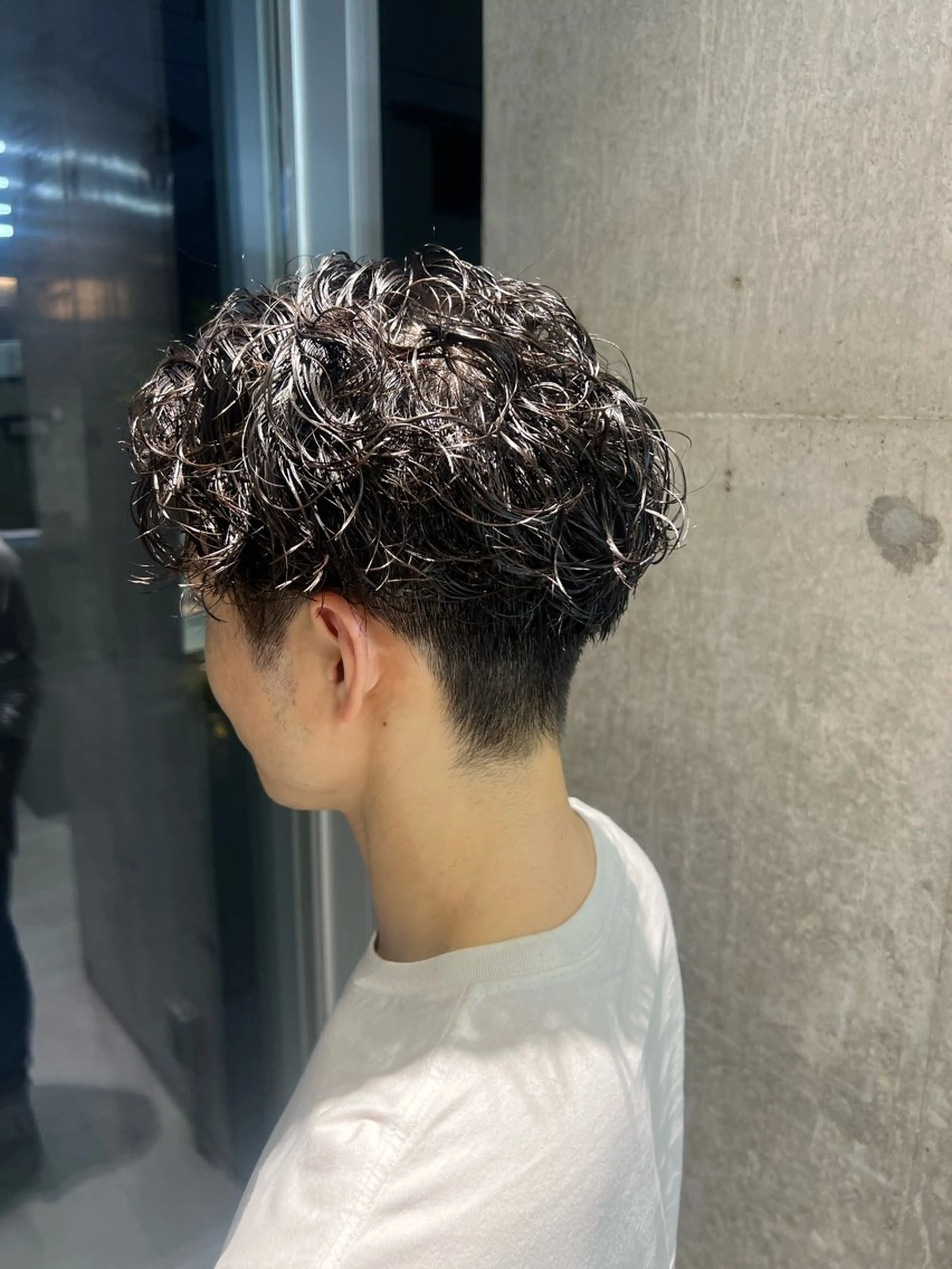 パーマ メンズ メンズパーマ カット パーマ 吉沢遣人/レイヤー 艶カラー/パーマのヘアスタイル