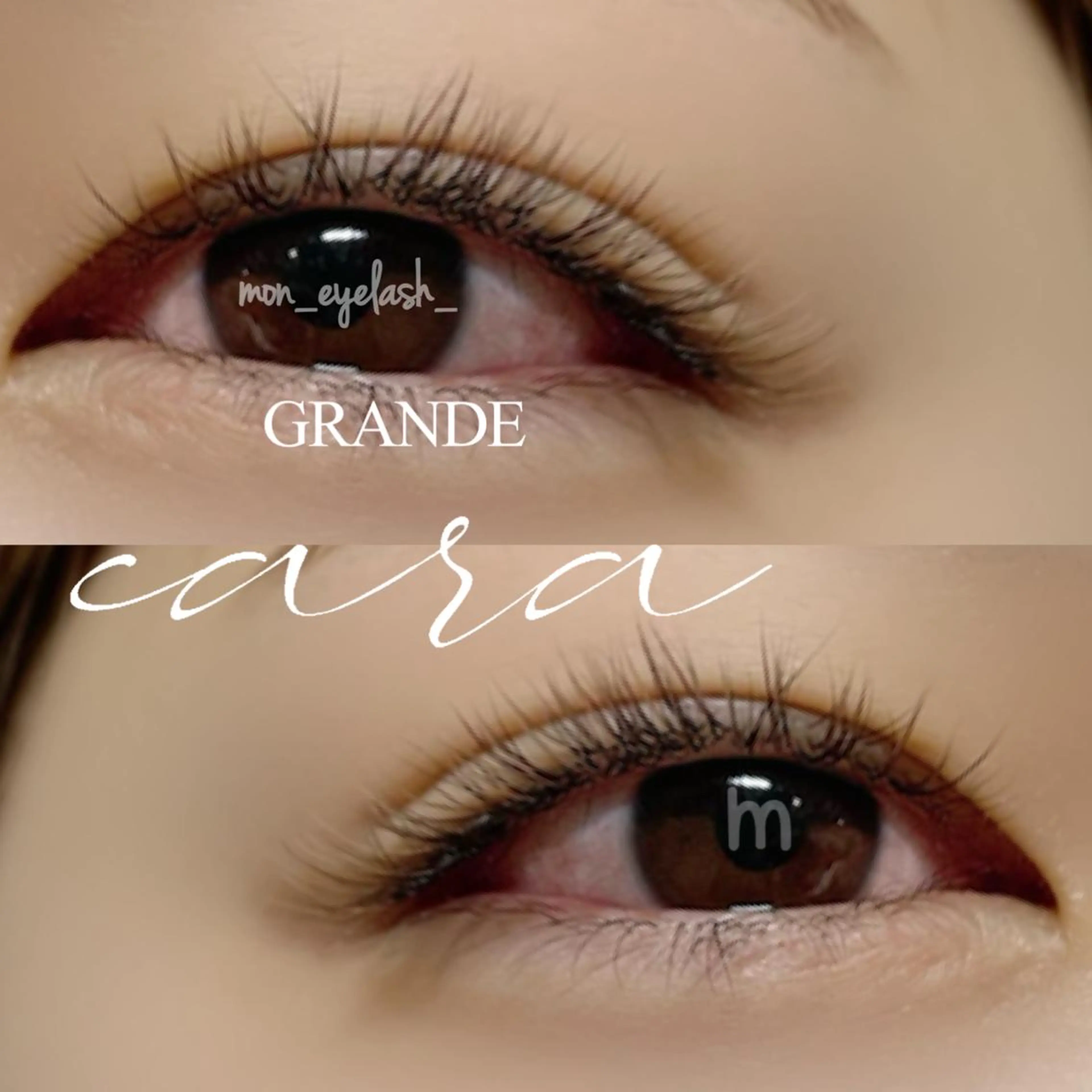 カラー マツエク・マツパ アイブロウ 眉カラー マツエク GRANDEcara 栄　Miki🍀のマツエク・マツパデザイン