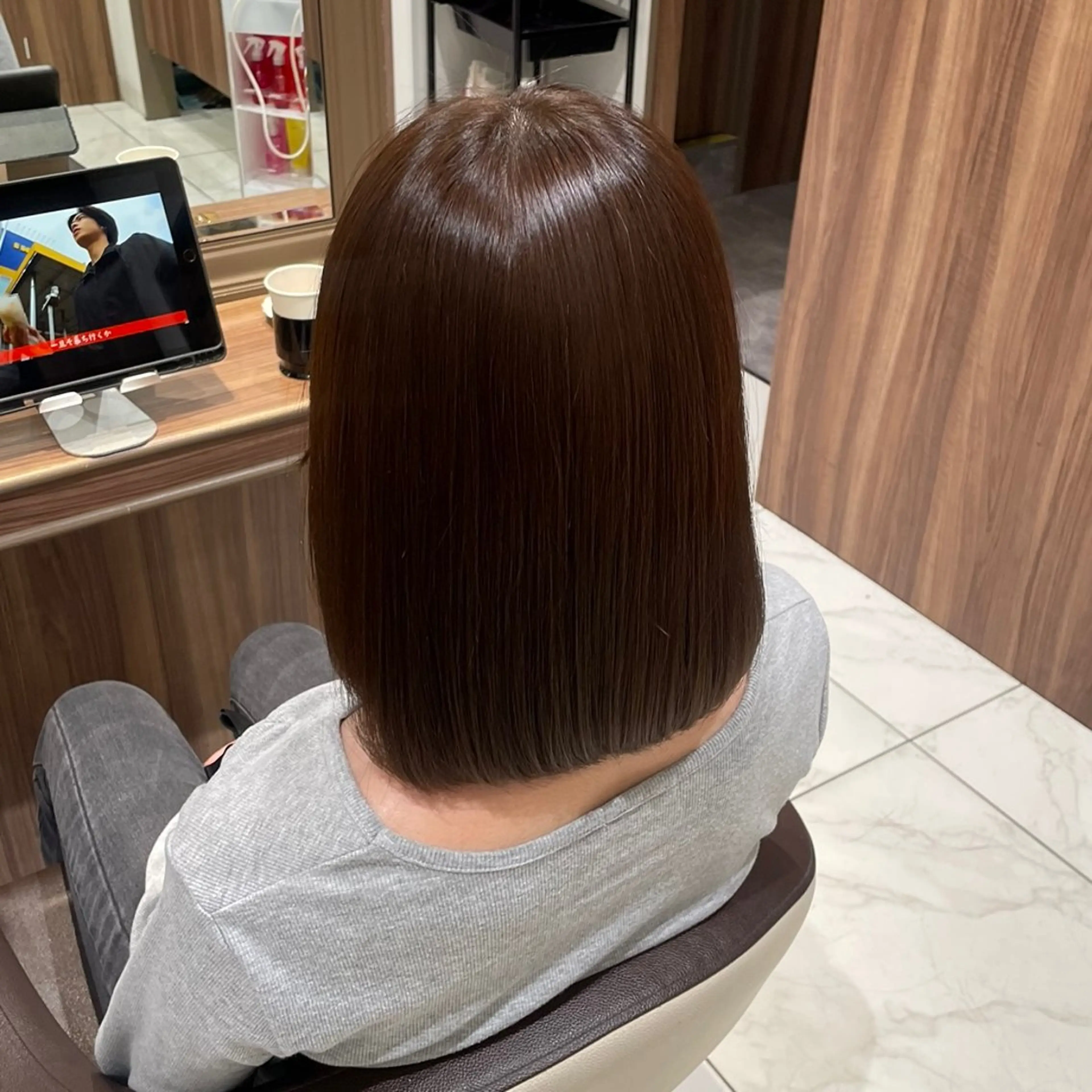 ショート カラー カット 縮毛矯正 ショートモデル募集/ 美髪縮毛矯正💎萌のヘアスタイル