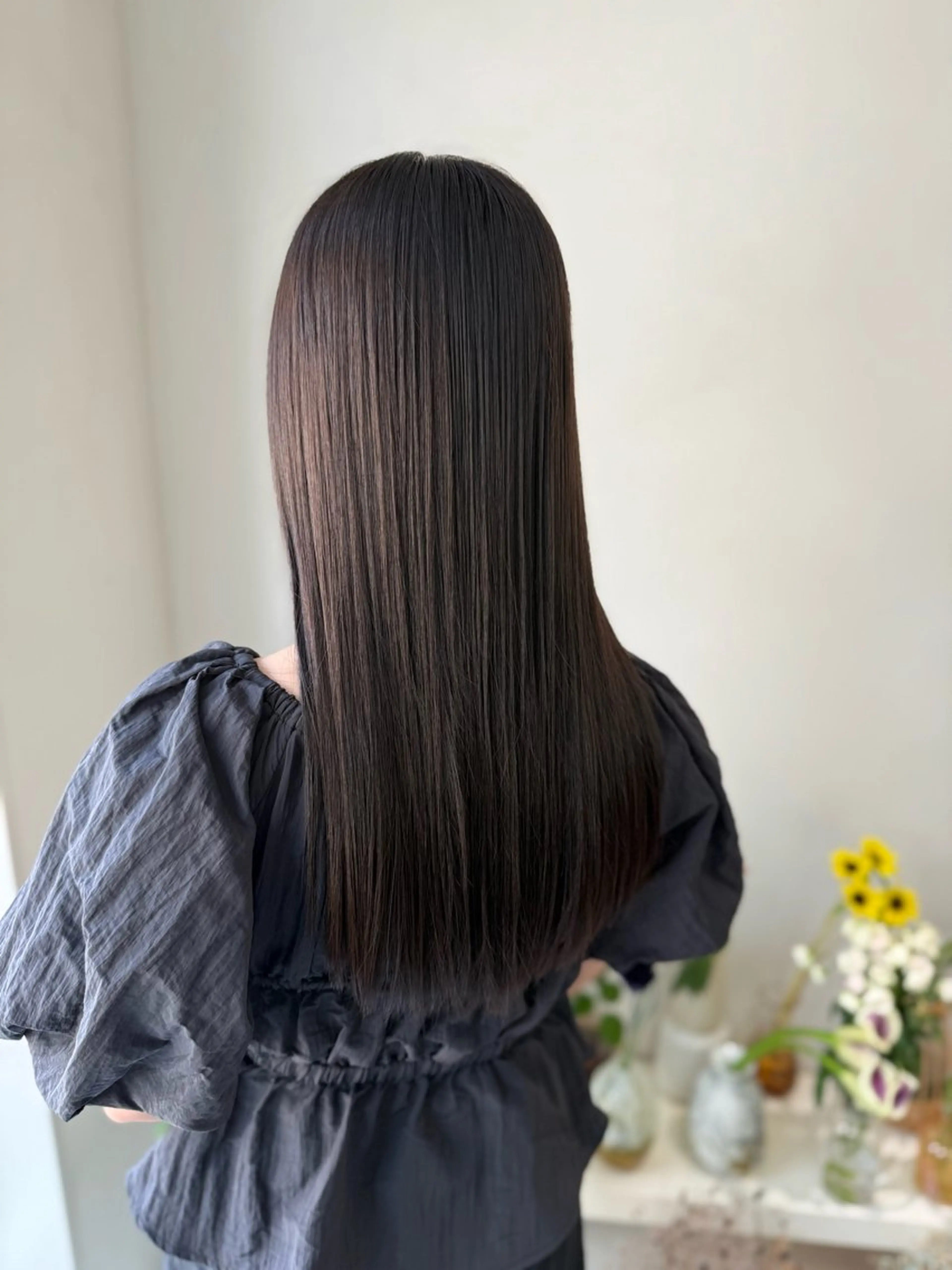 カラー 🎀花屋併設サロン 荘司まゆり🎀‪‪のヘアスタイル