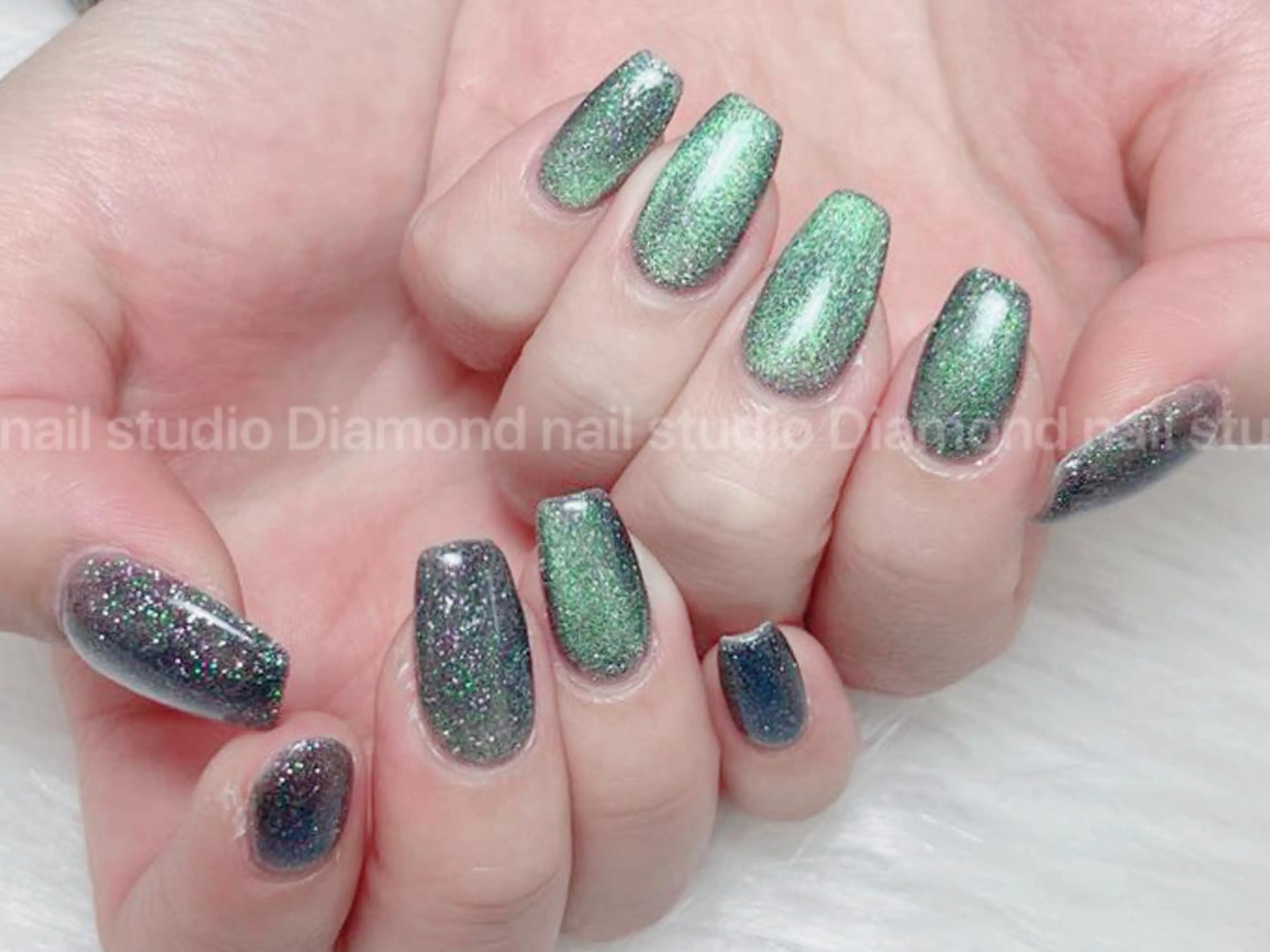 ネイル ハンドネイル DIAMOND Nail🍒のネイルデザイン