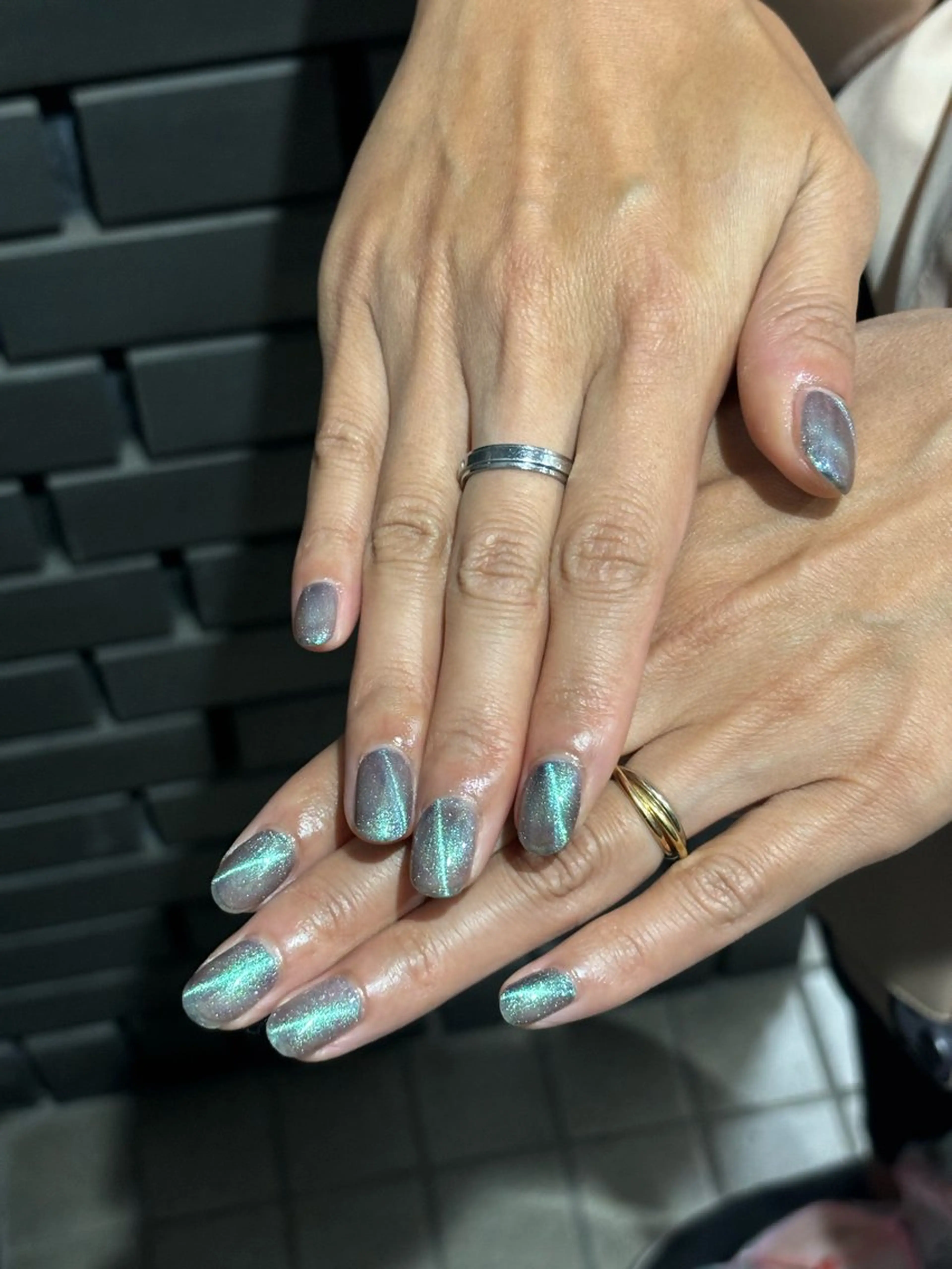 ネイル マグネットネイル 清家 楓夏のネイルデザイン