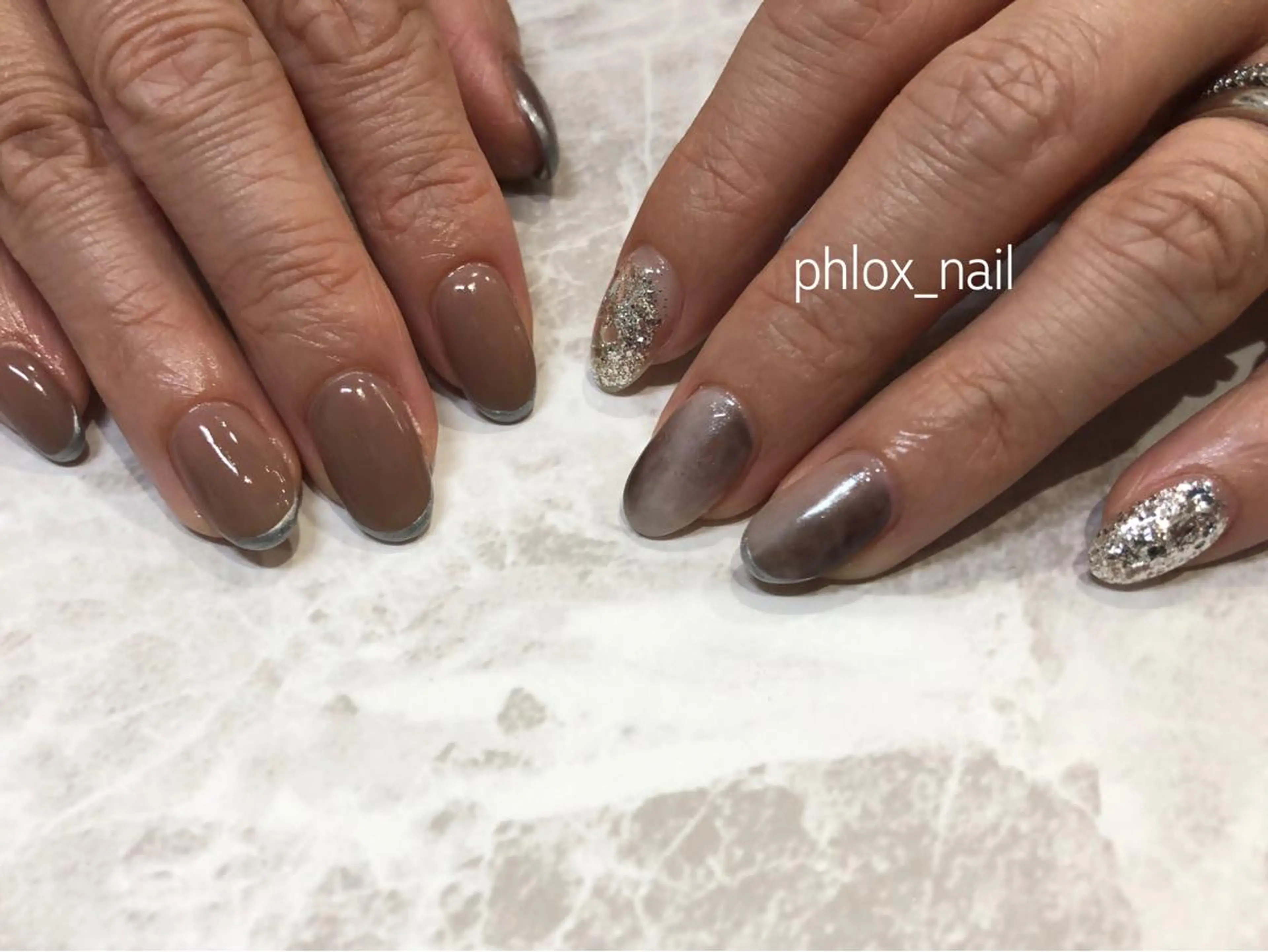 ネイル s/w ＿shokoのネイルデザイン