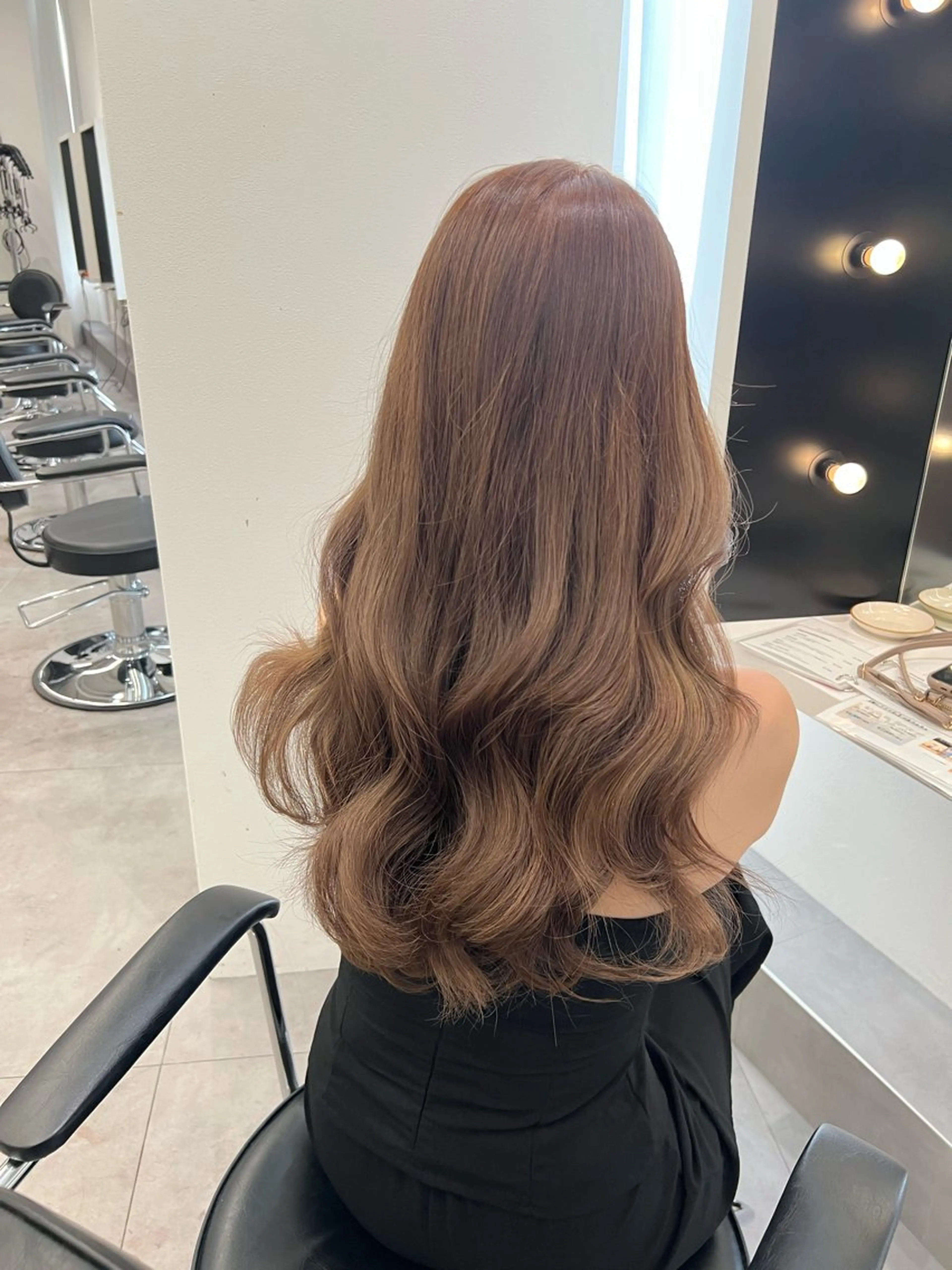 ロング しゅういち/赤み消し カラー特化のヘアスタイル