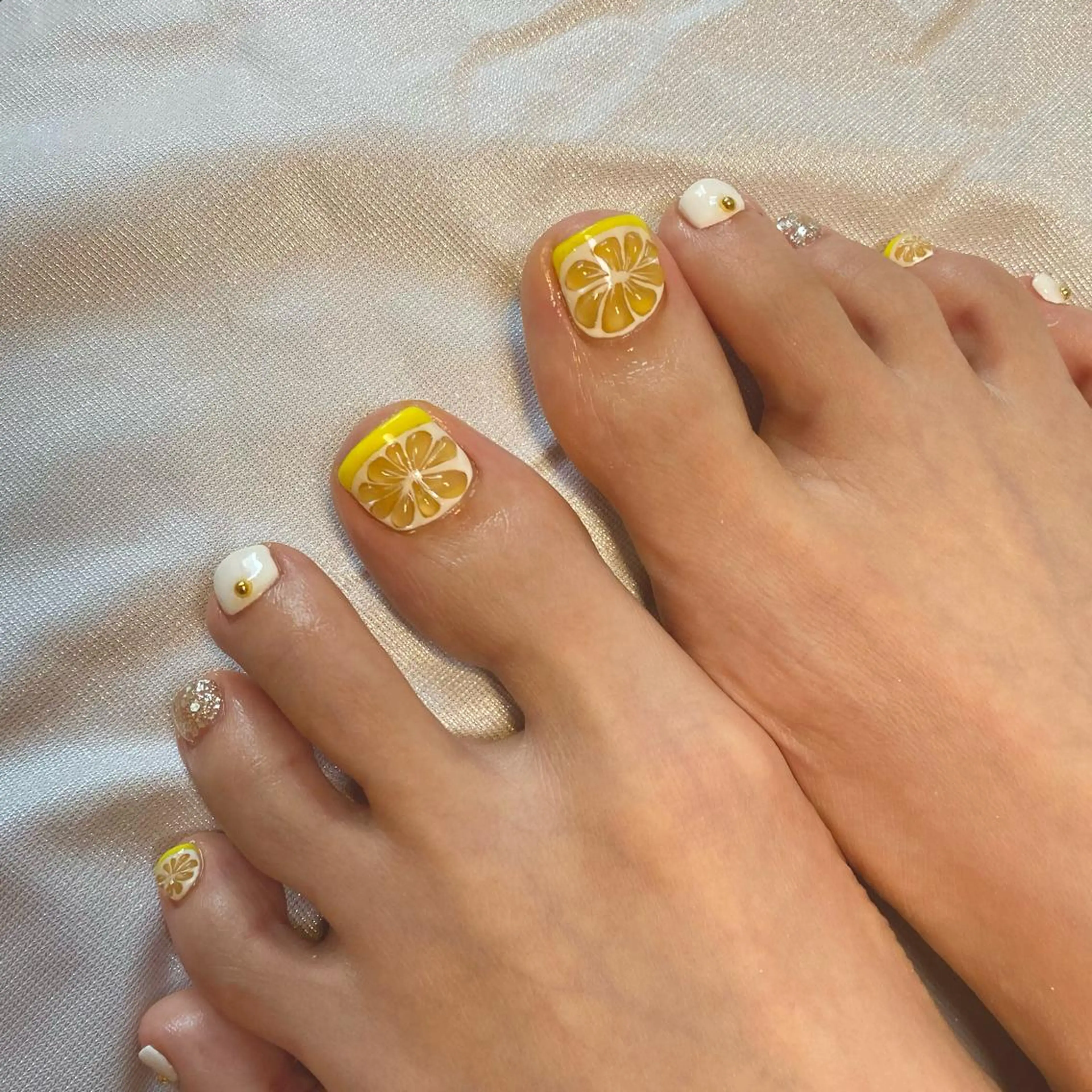 ネイル ハンドネイル Amber21.所属・Nagahama Akariのネイルデザイン