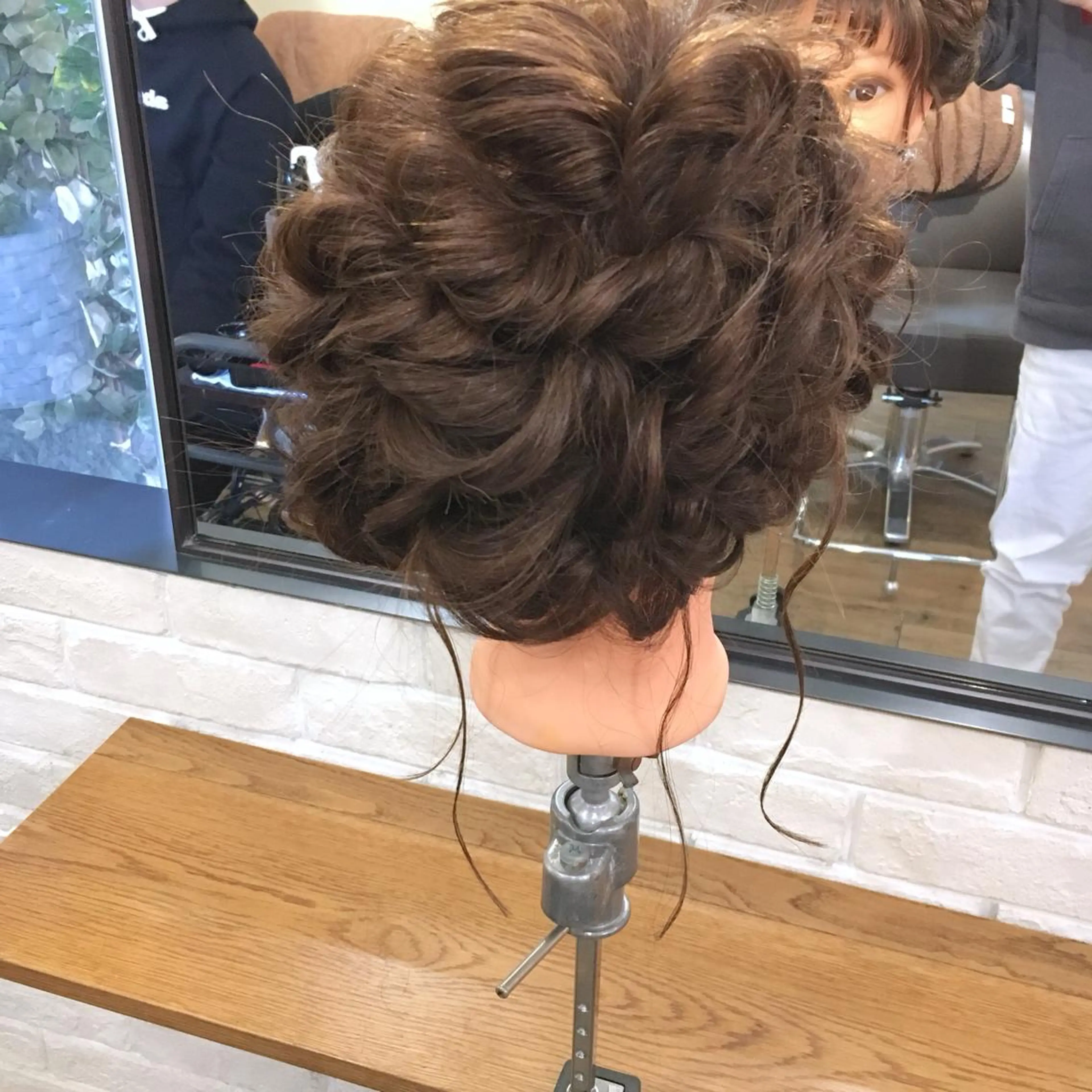 セミロング ヘアアレンジ 上川 美幸のヘアスタイル