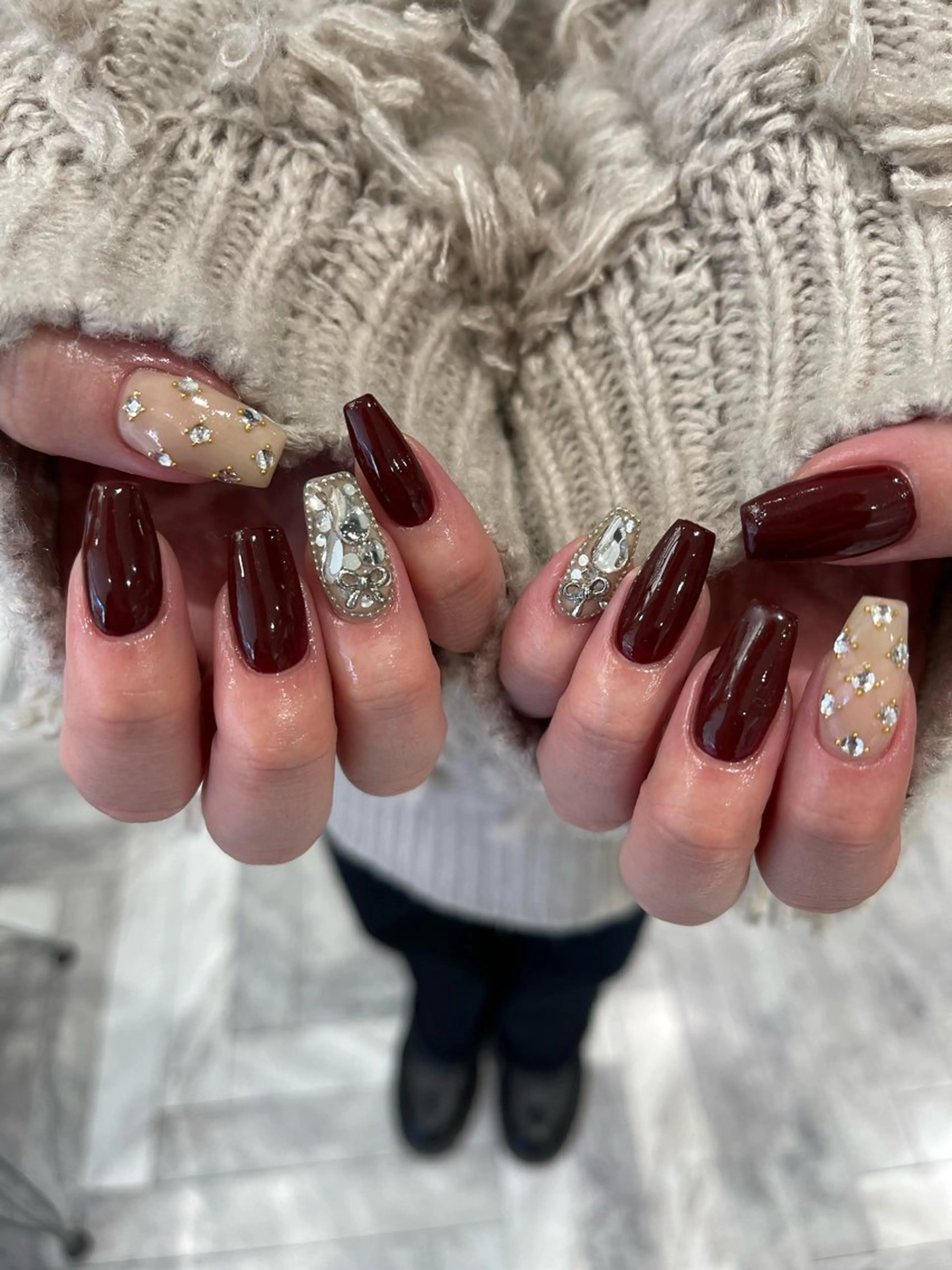 ネイル スカルプネイル ユナ🌙 nailのネイルデザイン