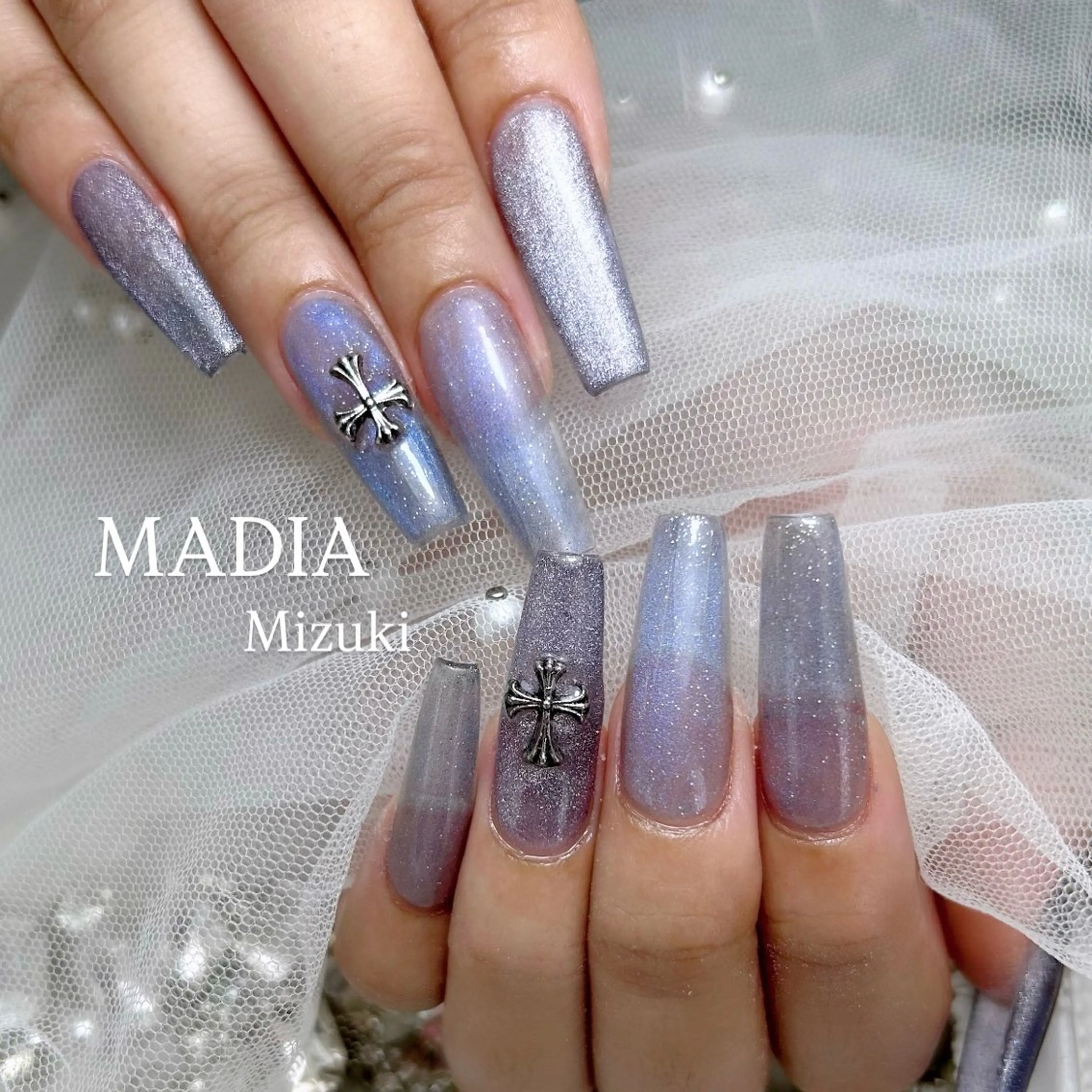 ネイル スカルプネイル Nailsalon MADIA所属・石塚 みずきのネイルデザイン