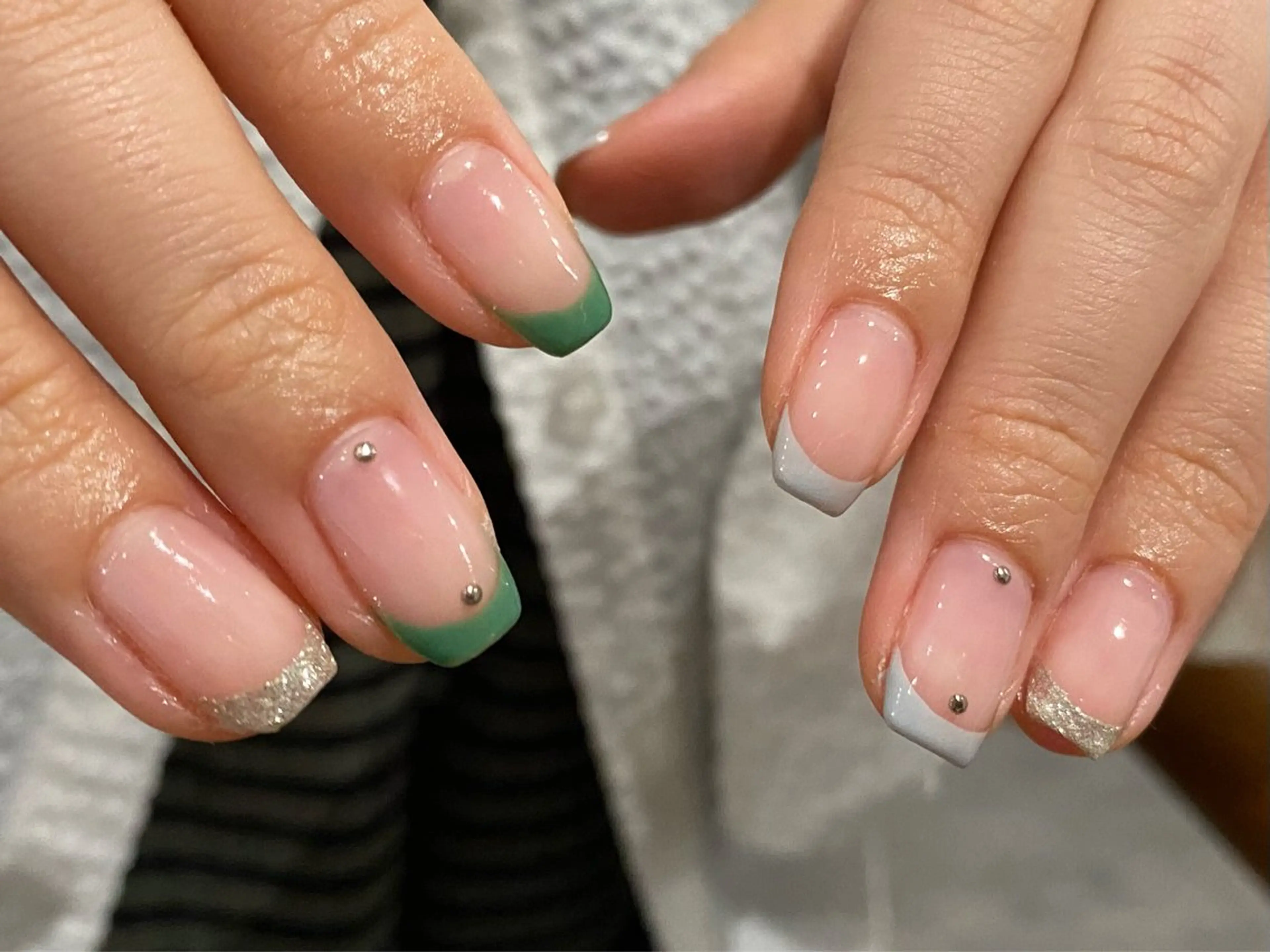 ネイル フレンチネイル Yarm As Etel　。のネイルデザイン