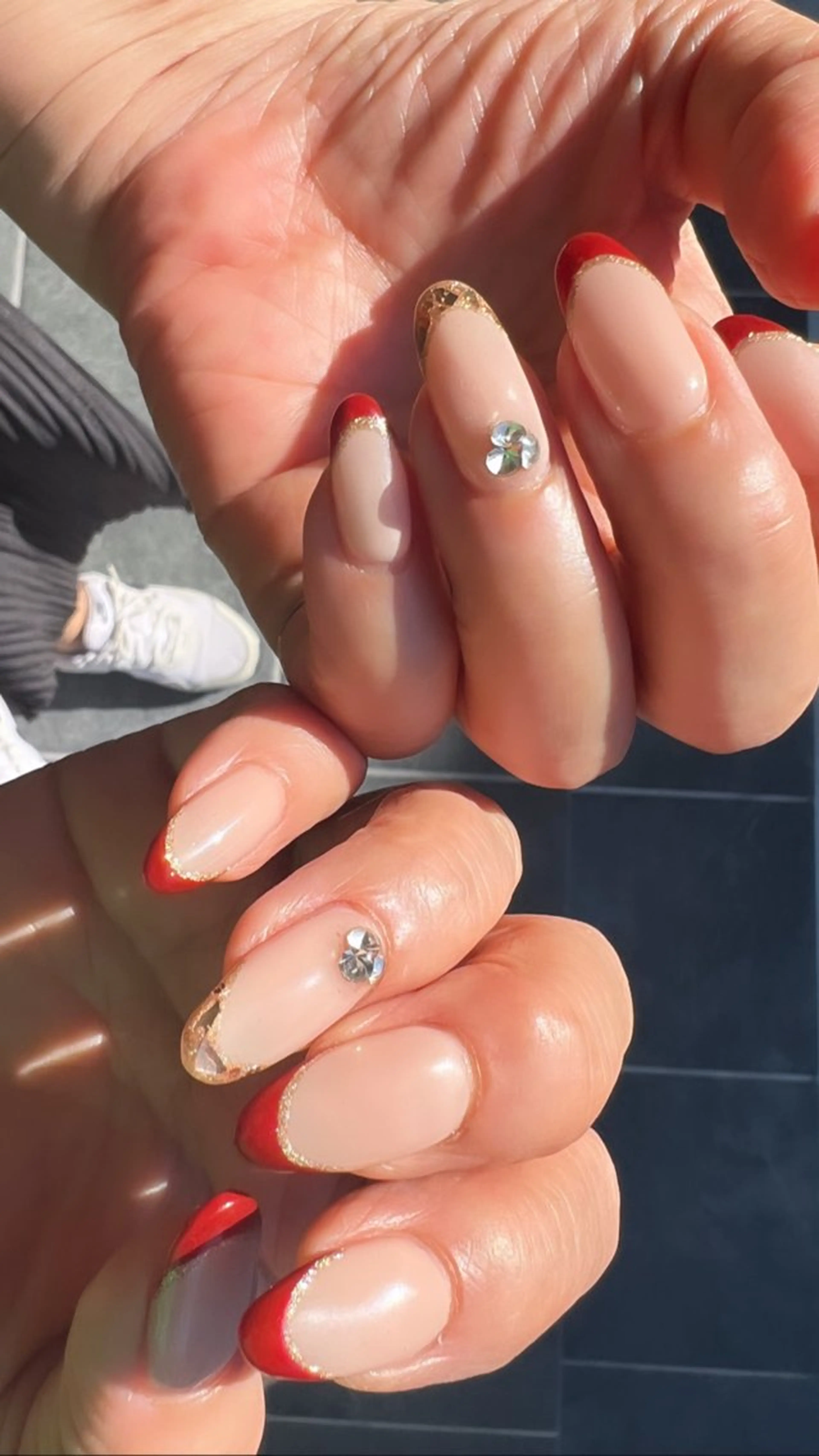 ネイル フレンチネイル 持ち込み 88-nail. MAKIのネイルデザイン