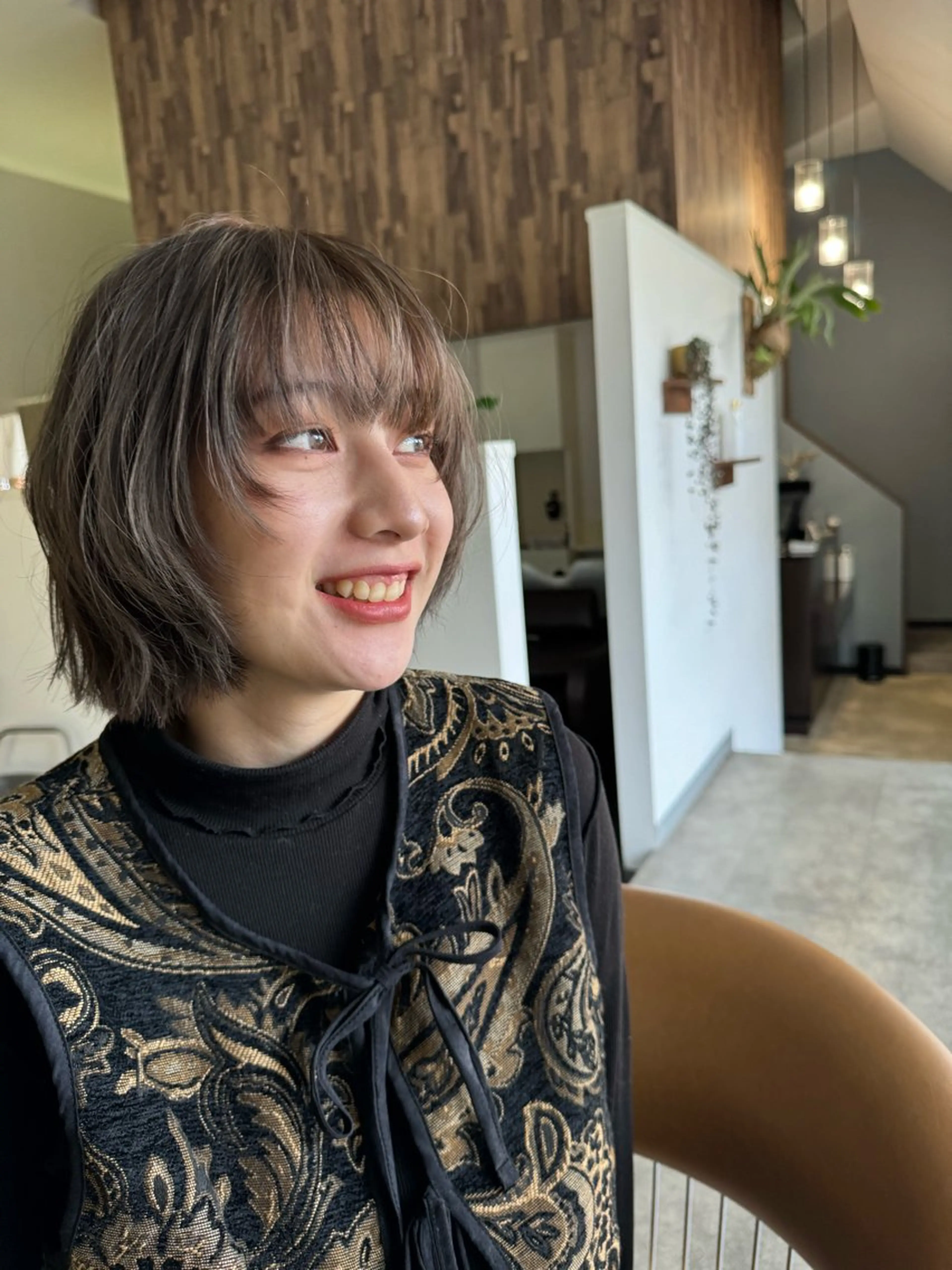 ショート ボブ ウルフカット A.Ｍ.hair所属・レイヤーカット/ 髪質改善/福本凌のヘアスタイル