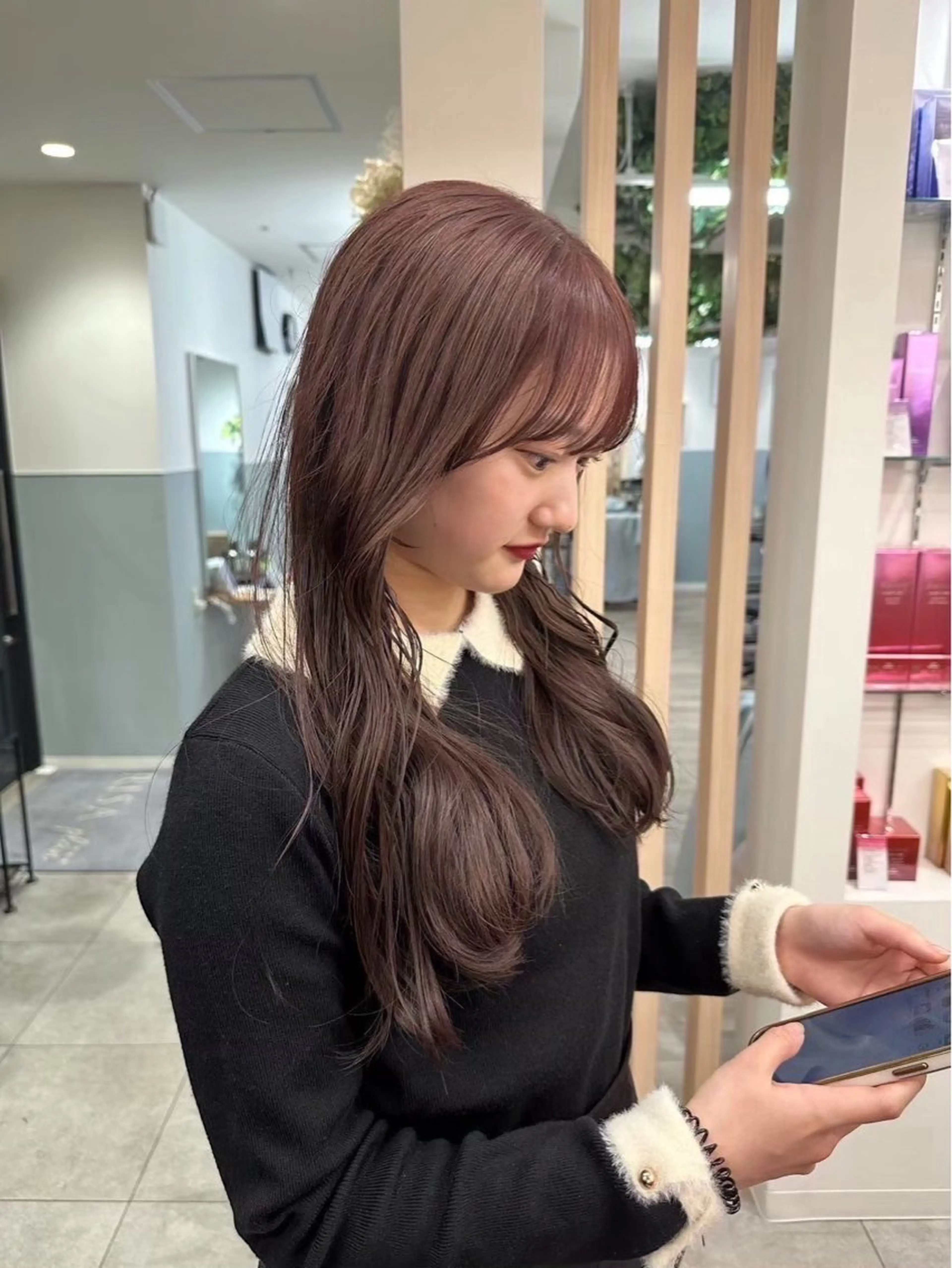 【ブリーチなし🎗️】 ダブルカラー + 2stepトリートメントの写真