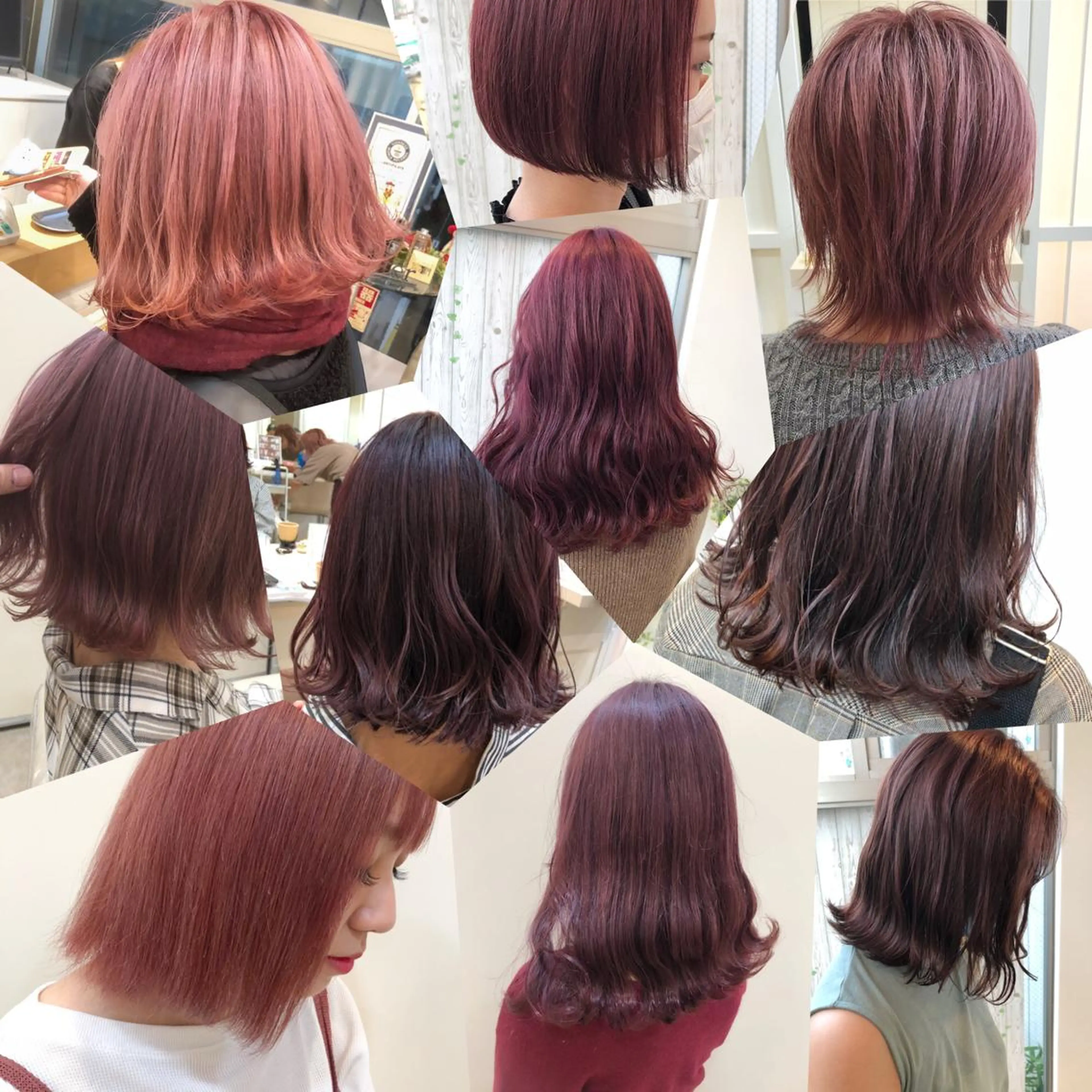 カラー 東梅田エリアカラー ヘアセットNo. 1のヘアスタイル