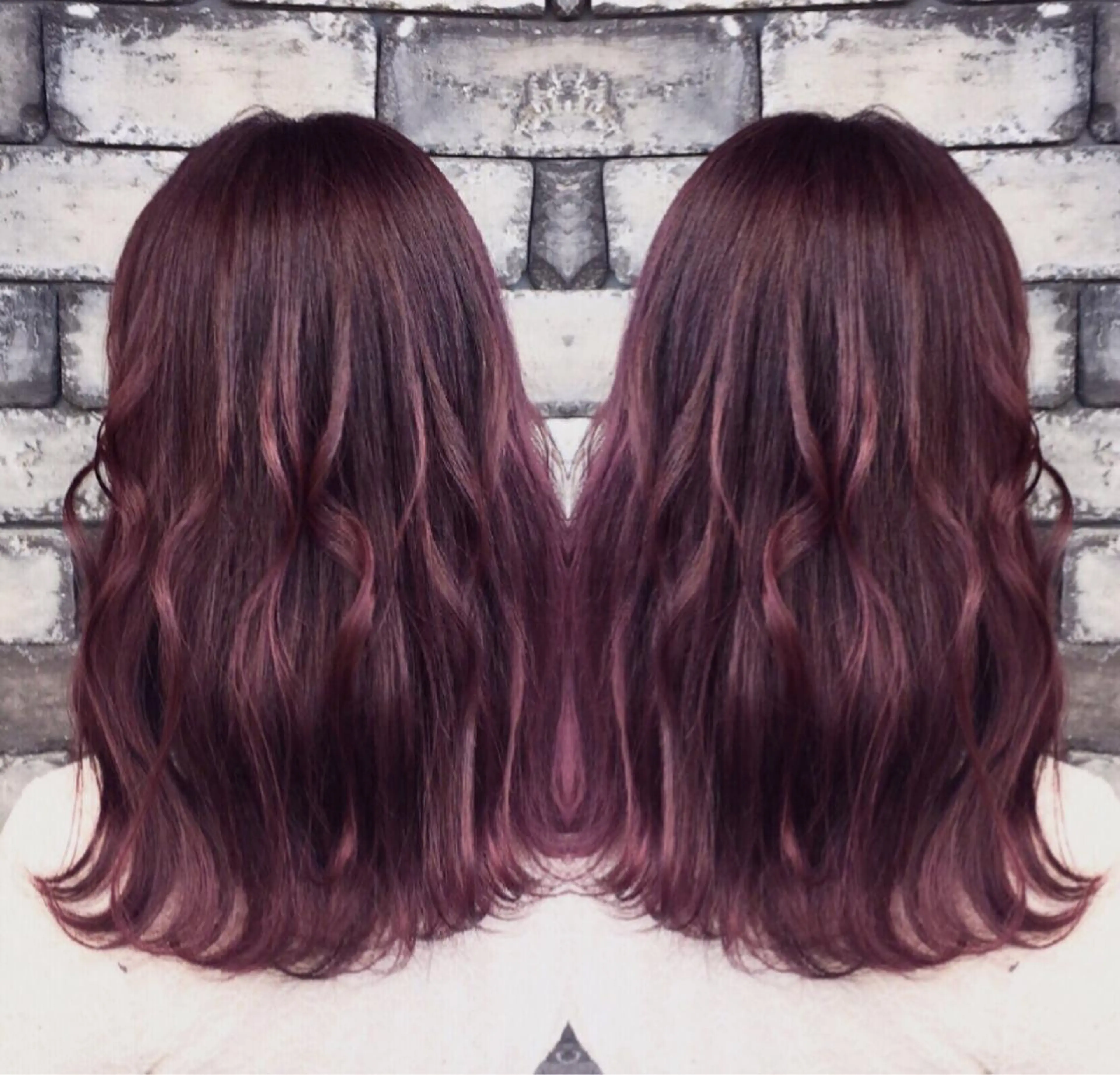 セミロング オルチャンヘア ヘアカラー トリートメント ヘアセット ❤️千葉県代表❤️ 店長❤️柿本翔一朗のヘアスタイル