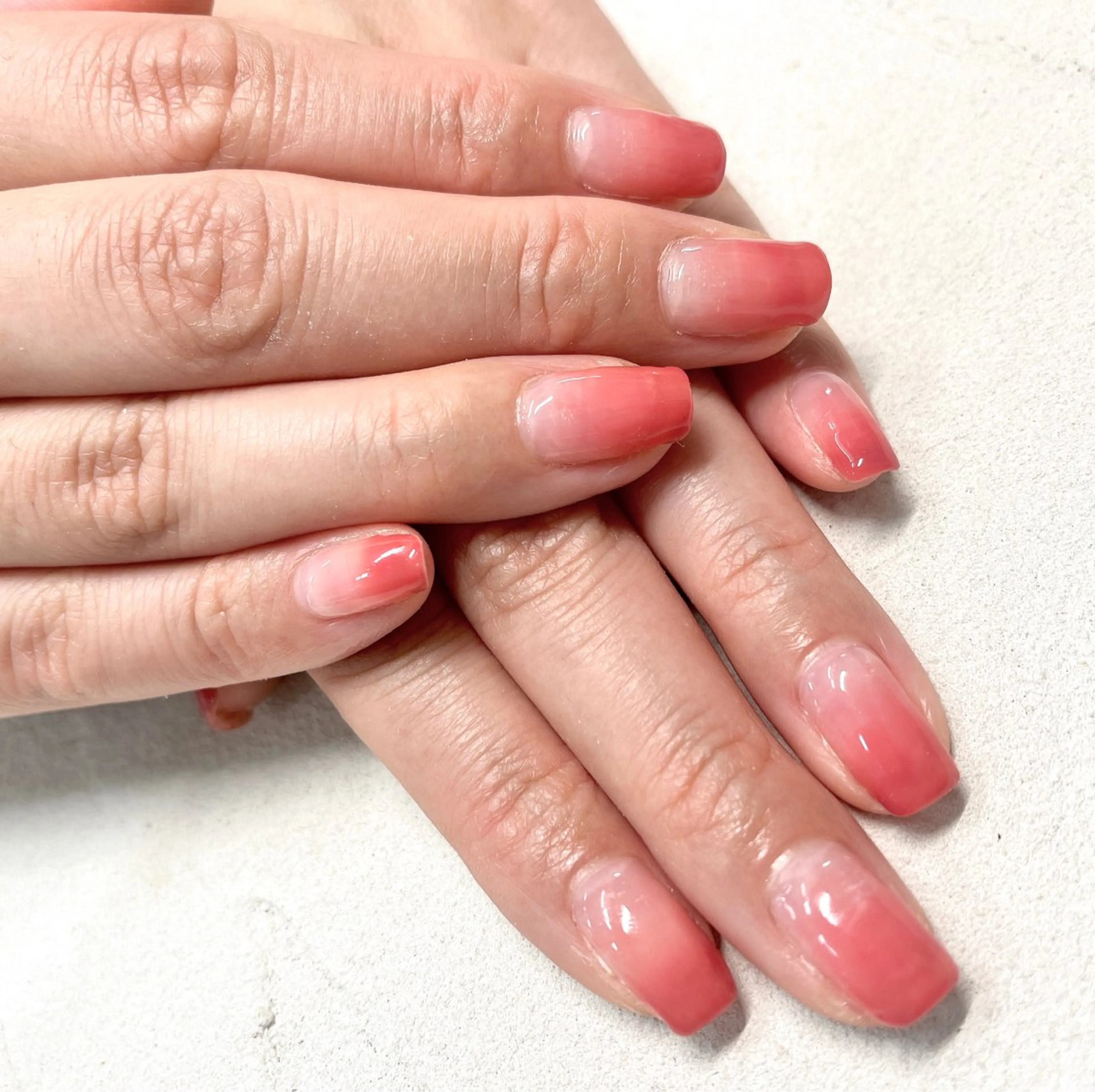 ネイル アートネイル フットネイル フレンチネイル ジェルネイル グラデーション Bianca市ヶ谷店 Aiuraのネイルデザイン