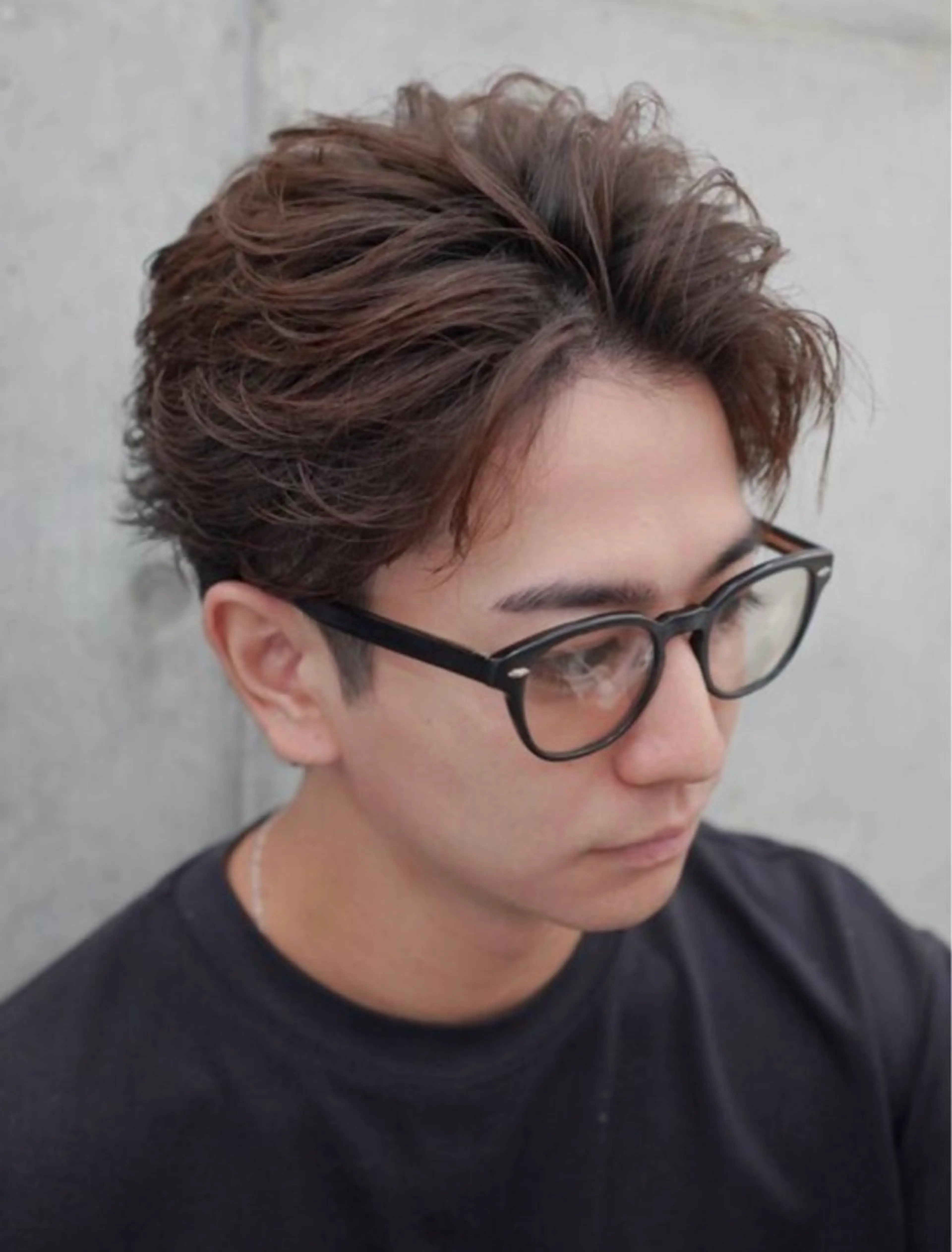 カラー メンズ ヘアカラー 🌀湯浅禅也🌀 /シャドウパーマ/栄のヘアスタイル