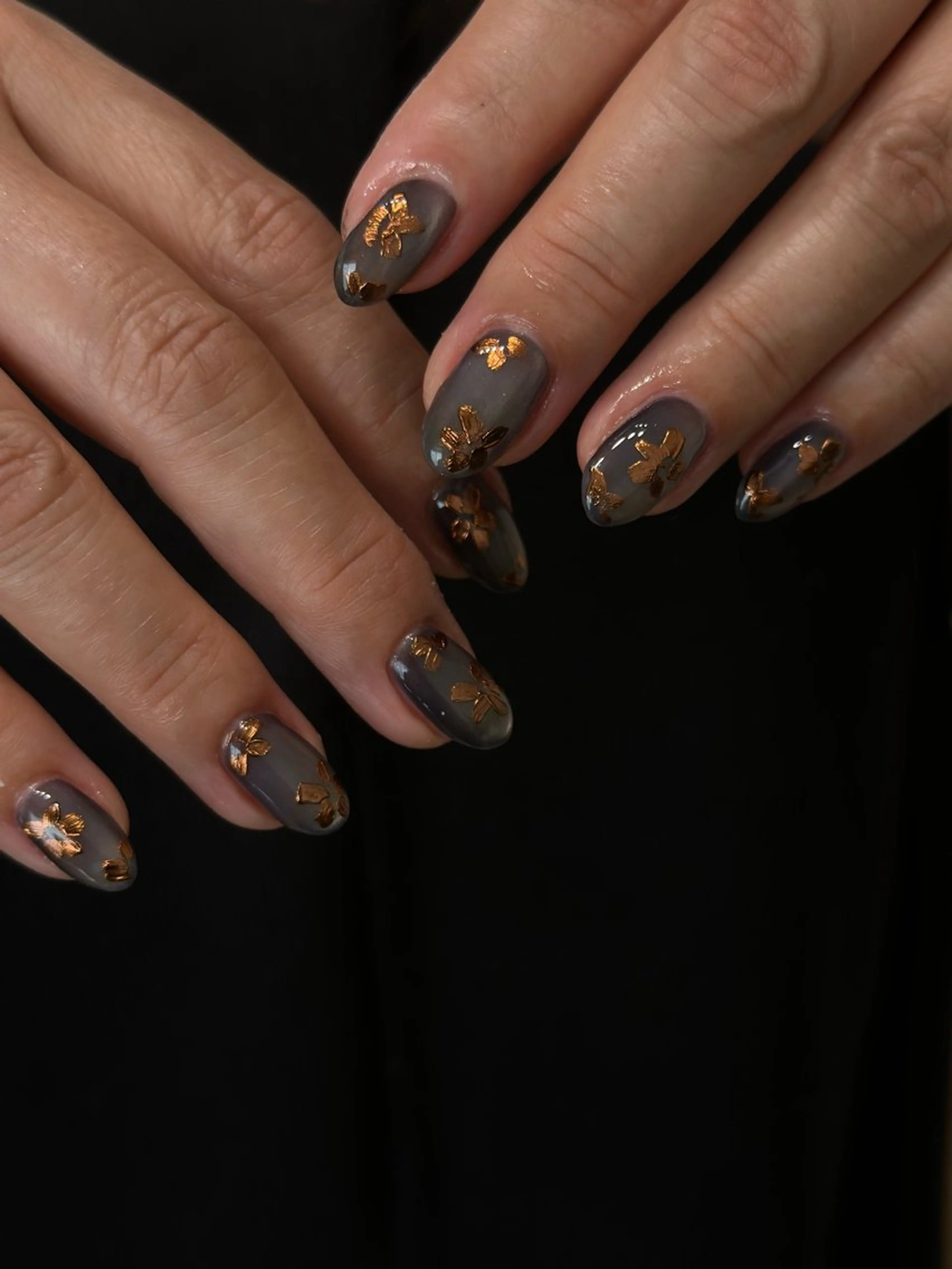 ネイル ブルー ハンドネイル Nroom.所属・Nroom. /はるのネイルデザイン