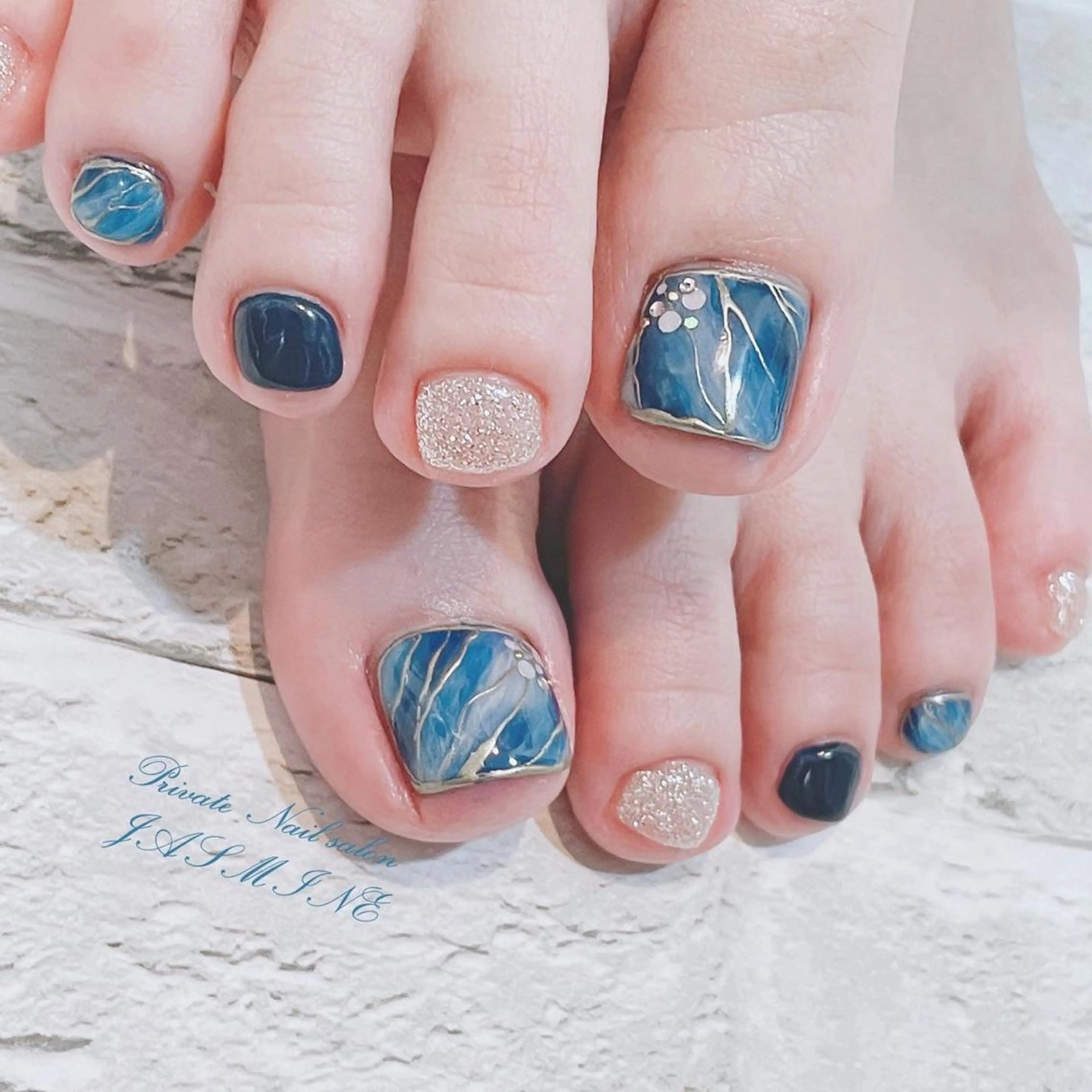 ネイル フットネイル Nail salon JASMINEのネイルデザイン