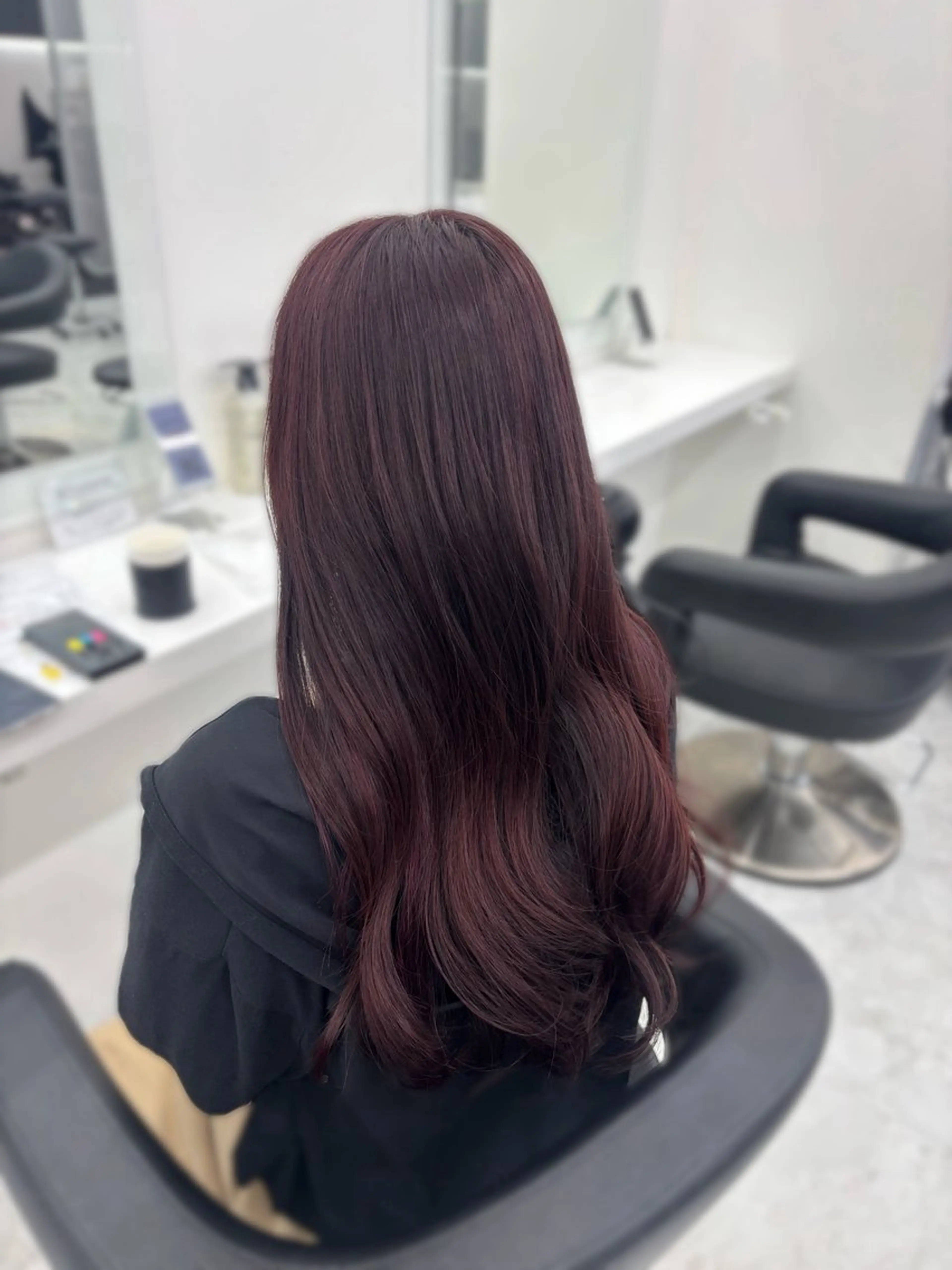 カラー かわいい艶髪🤍 れいな🤍のヘアスタイル